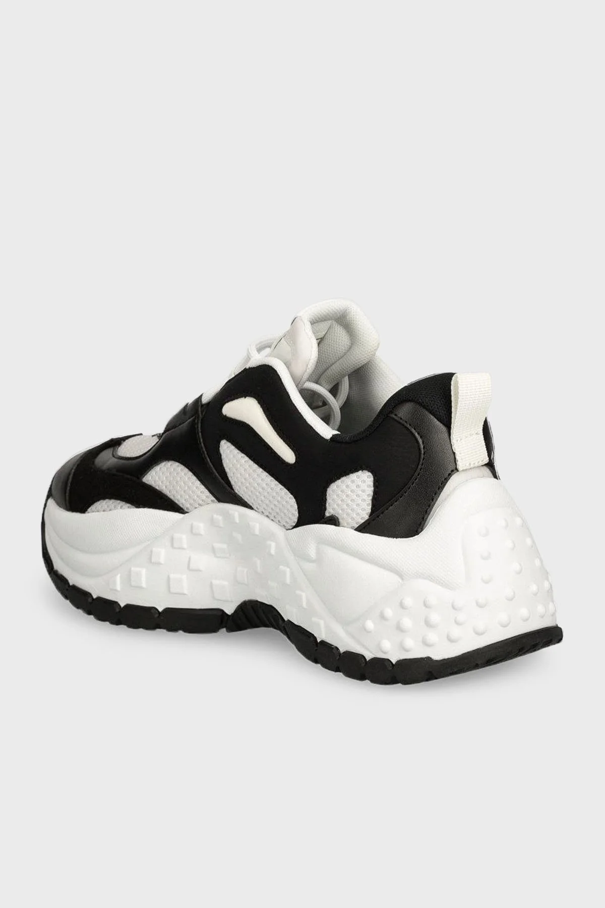 Armani Exchange Logolu Sneaker Bayan Ayakkabı XDX120 XV708 K488 BEYAZ-SİYAH - 8