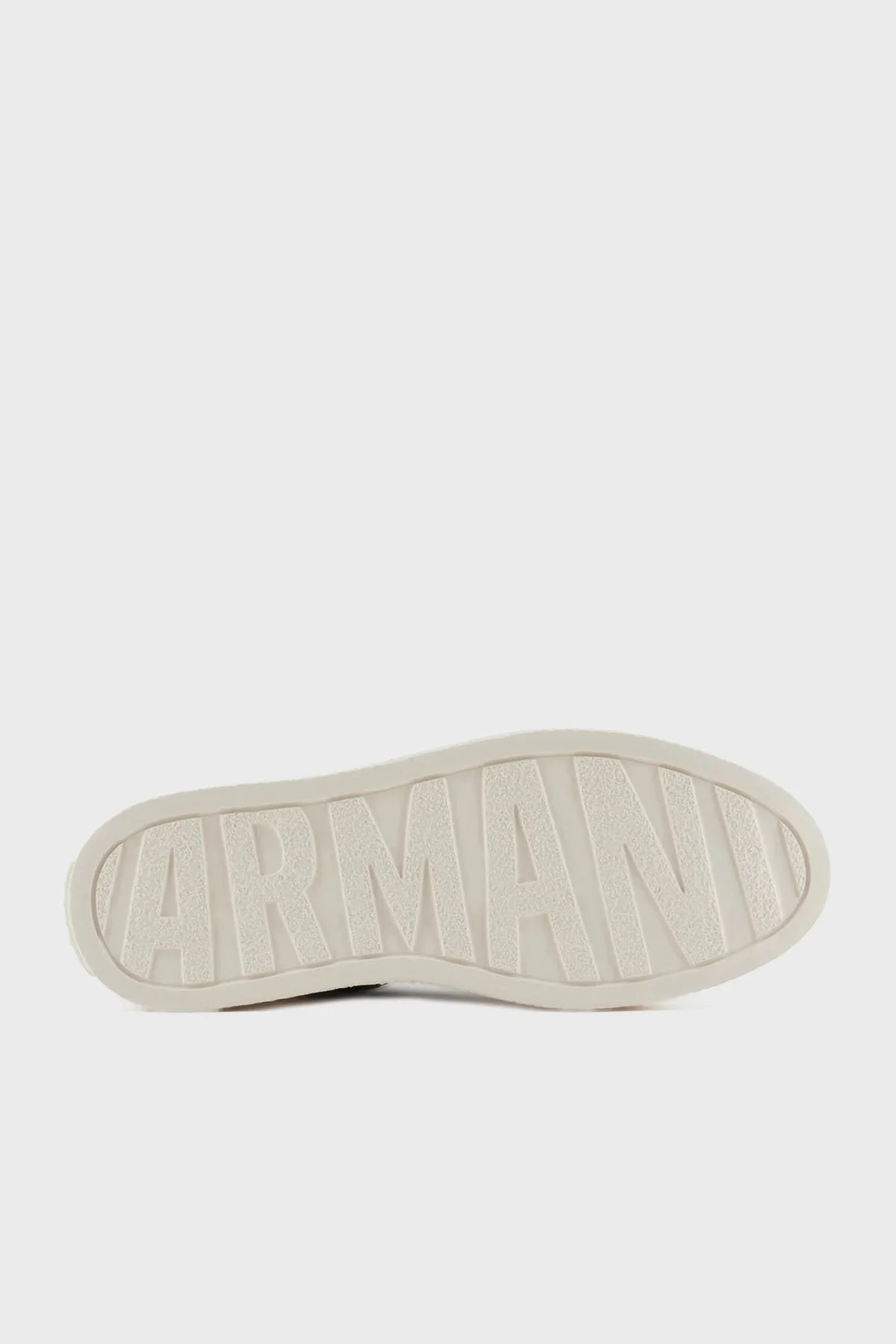 Armani Exchange Logolu Sneaker Bayan Ayakkabı XDX147 XV830 T782 BEYAZ-GOLD - 12