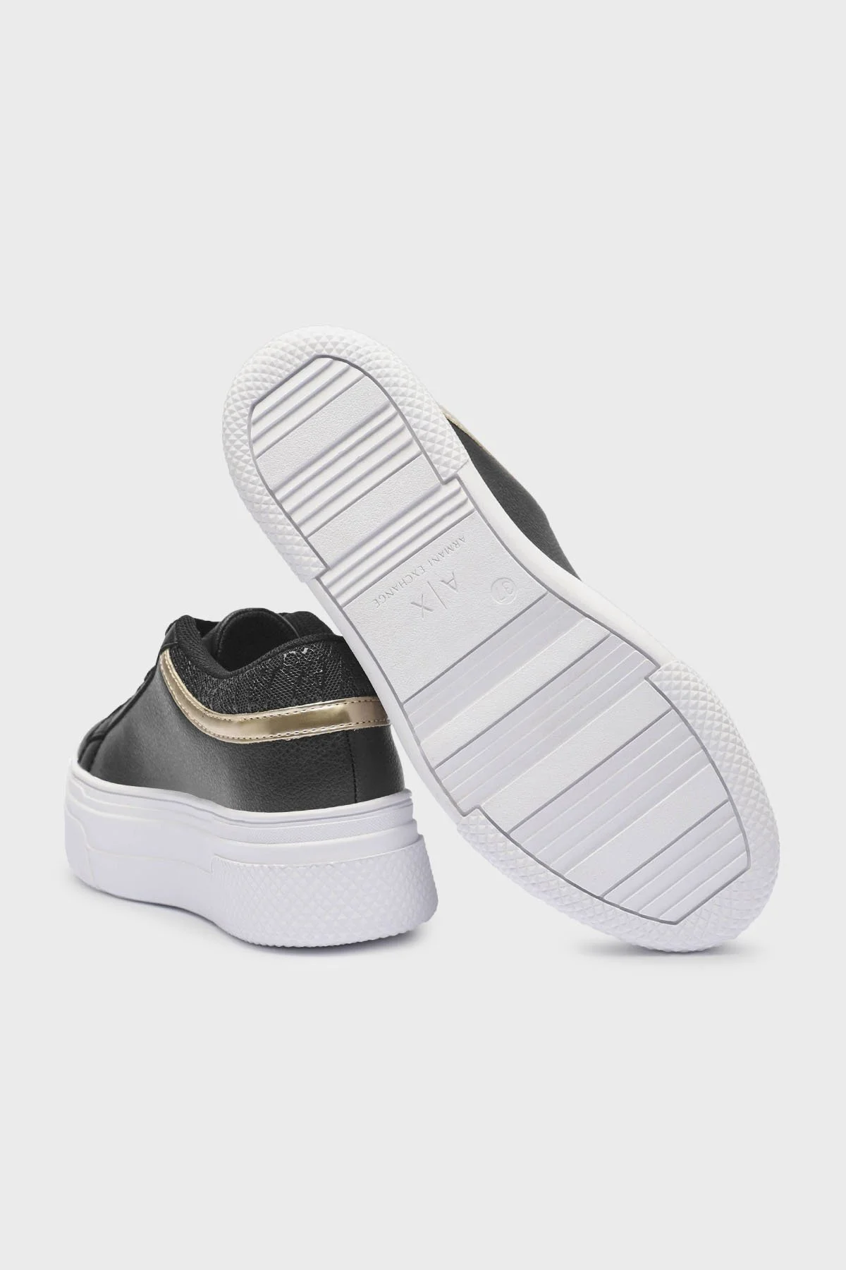 Armani Exchange Logolu Sneaker Bayan Ayakkabı XDX159 XV887 00002 SİYAH - 8