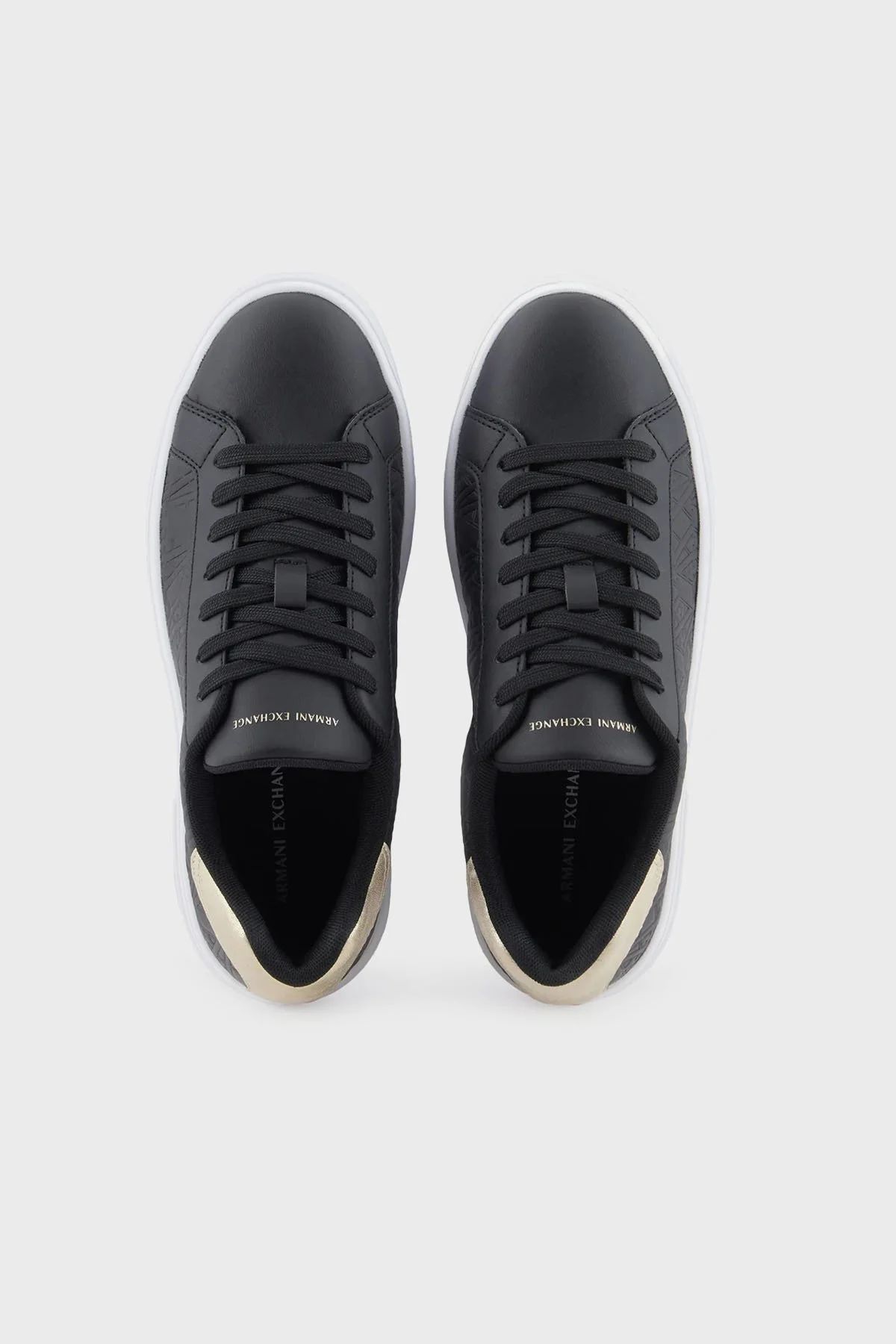 Armani Exchange Logolu Sneaker Bayan Ayakkabı XDX165 XV891 T780 SİYAH - 3