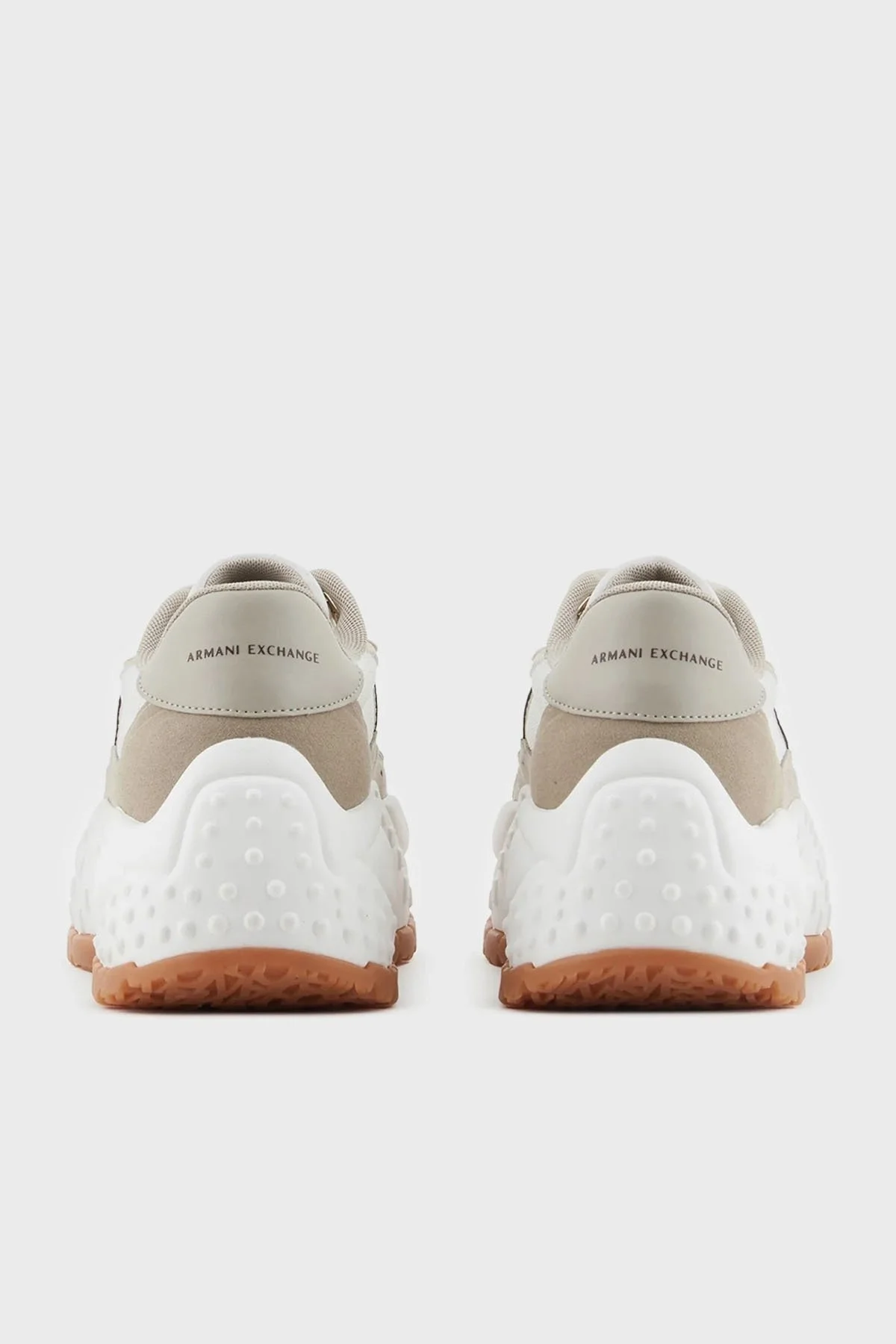 Armani Exchange Logolu Sneaker Bayan Ayakkabı XDX171 XV898 U300 BEYAZ - 4