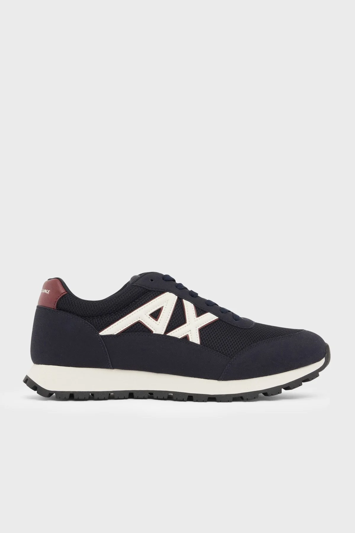 Armani Exchange Logolu Sneaker Erkek Ayakkabı XM001960 AF19388 MB802 Lacivert-beyaz - 1