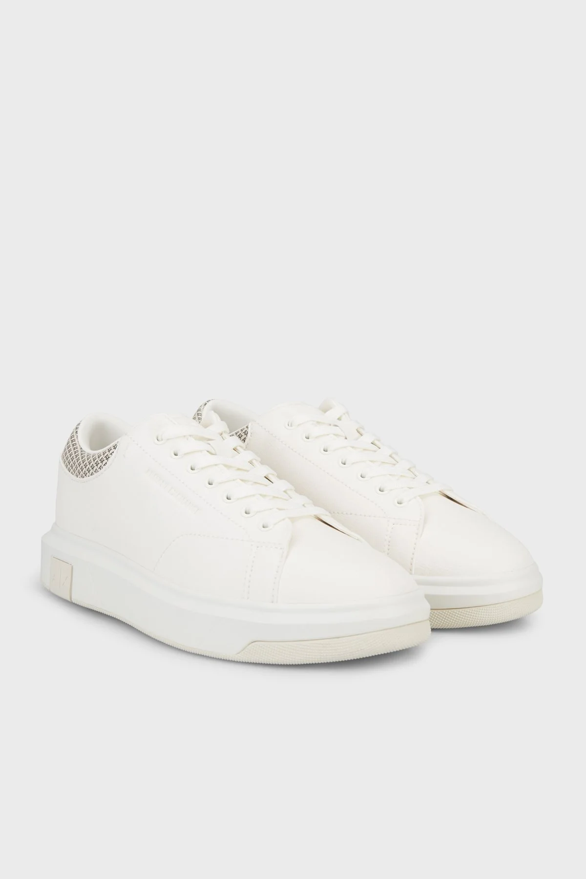 Armani Exchange Logolu Sneaker Erkek Ayakkabı XM001964 AF19403 MZ751 BEYAZ - 3