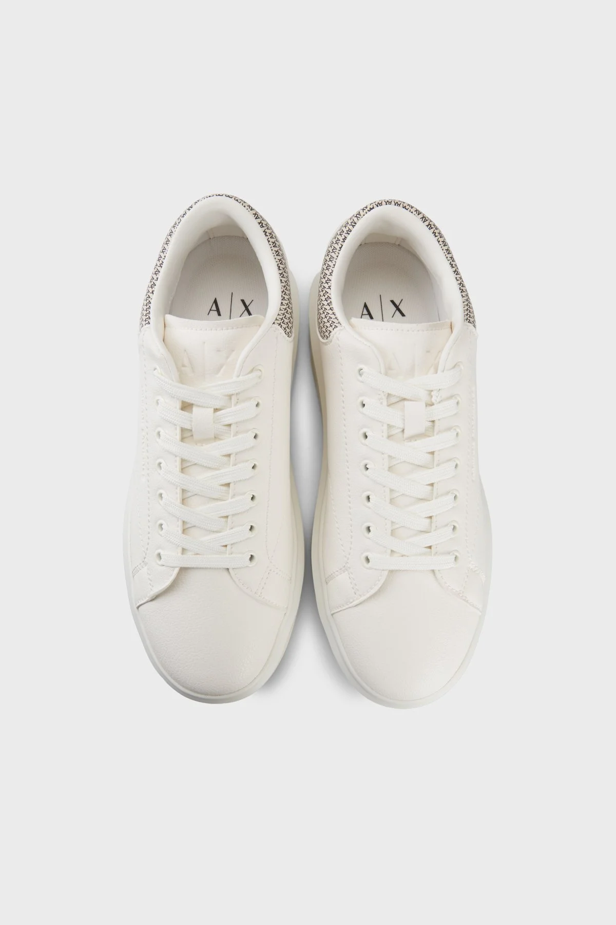 Armani Exchange Logolu Sneaker Erkek Ayakkabı XM001964 AF19403 MZ751 BEYAZ - 5