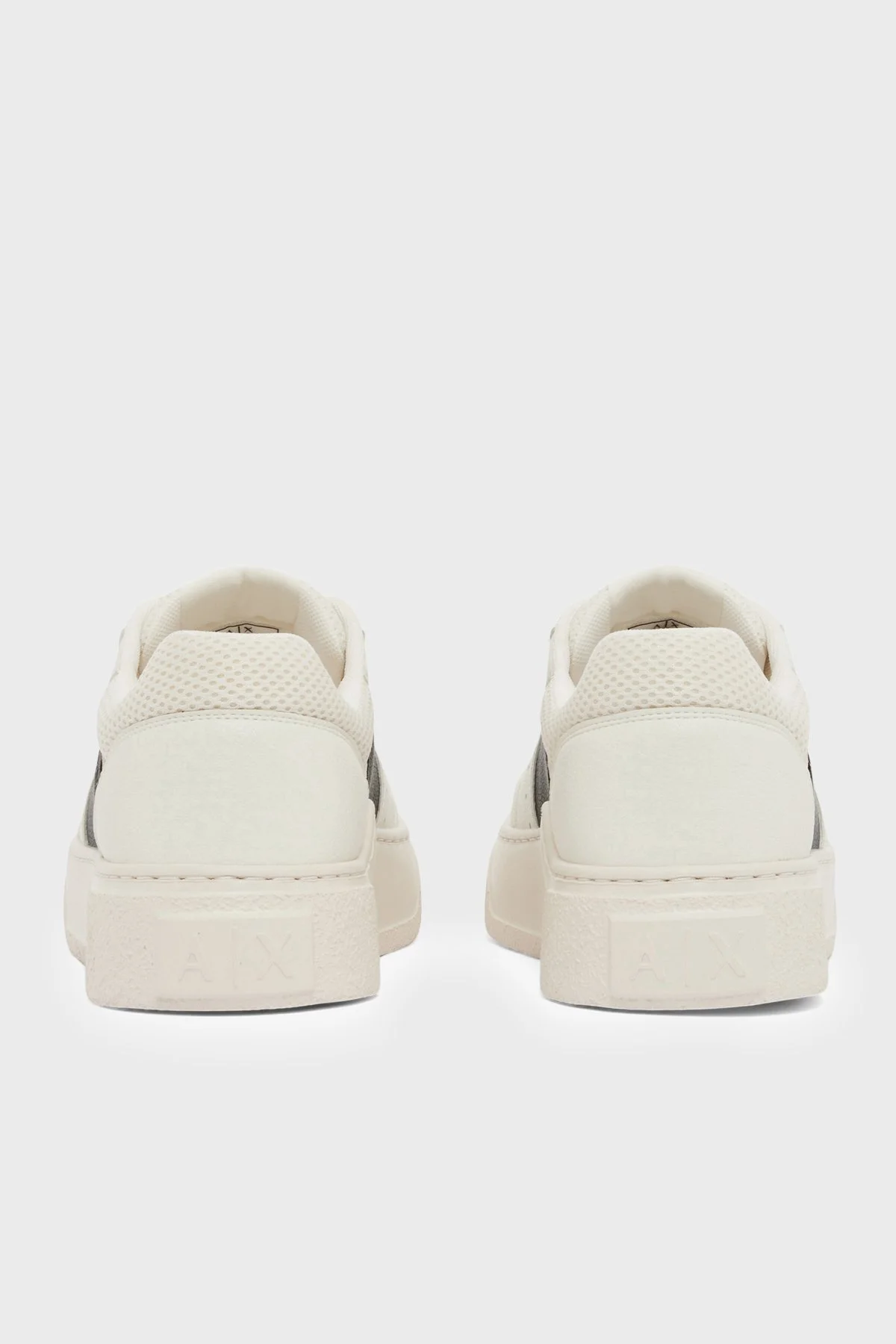 Armani Exchange Logolu Sneaker Erkek Ayakkabı XM002627 AF22831 M0017 SİYAH-BEYAZ - 5