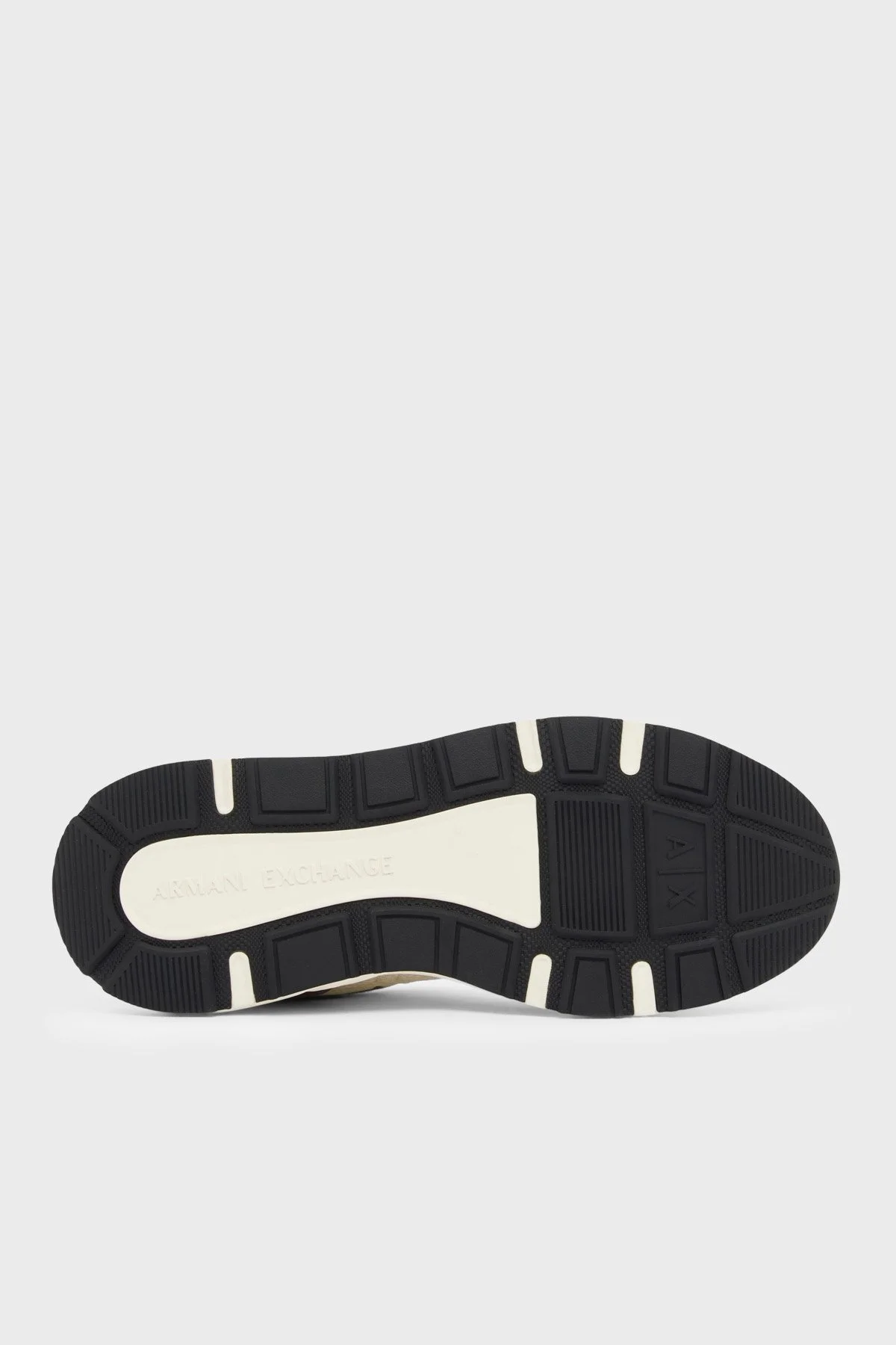 Armani Exchange Logolu Sneaker Erkek Ayakkabı XM002635 AF19388 M8479 Açık gri-ekru - 6