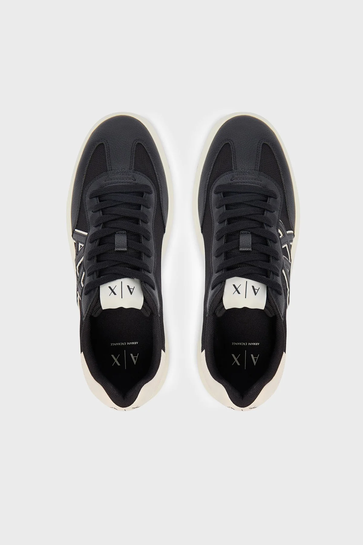 Armani Exchange Logolu Sneaker Erkek Ayakkabı XM002687 AF22775 MZ752 LACİVERT - 3