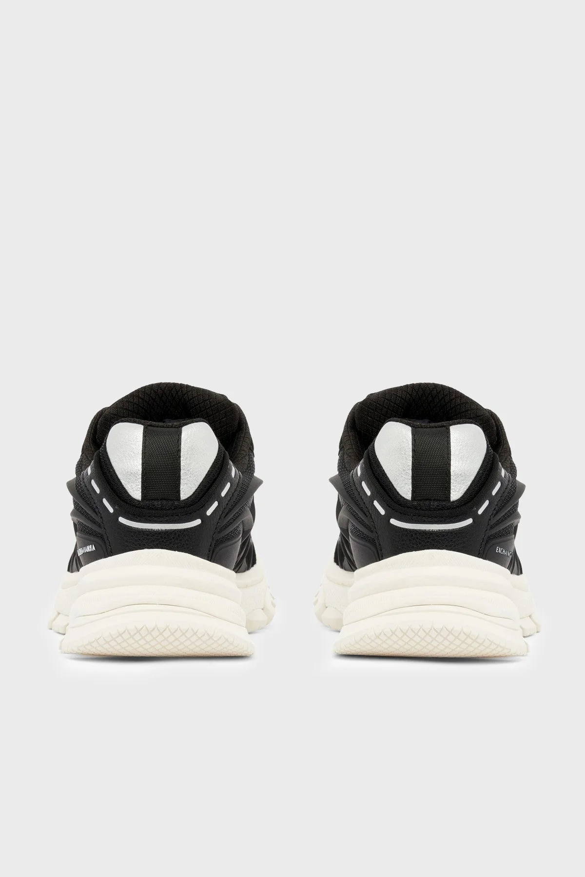 Armani Exchange Logolu Sneaker Erkek Ayakkabı XM003608 AF29104 MC513 Siyah - 4