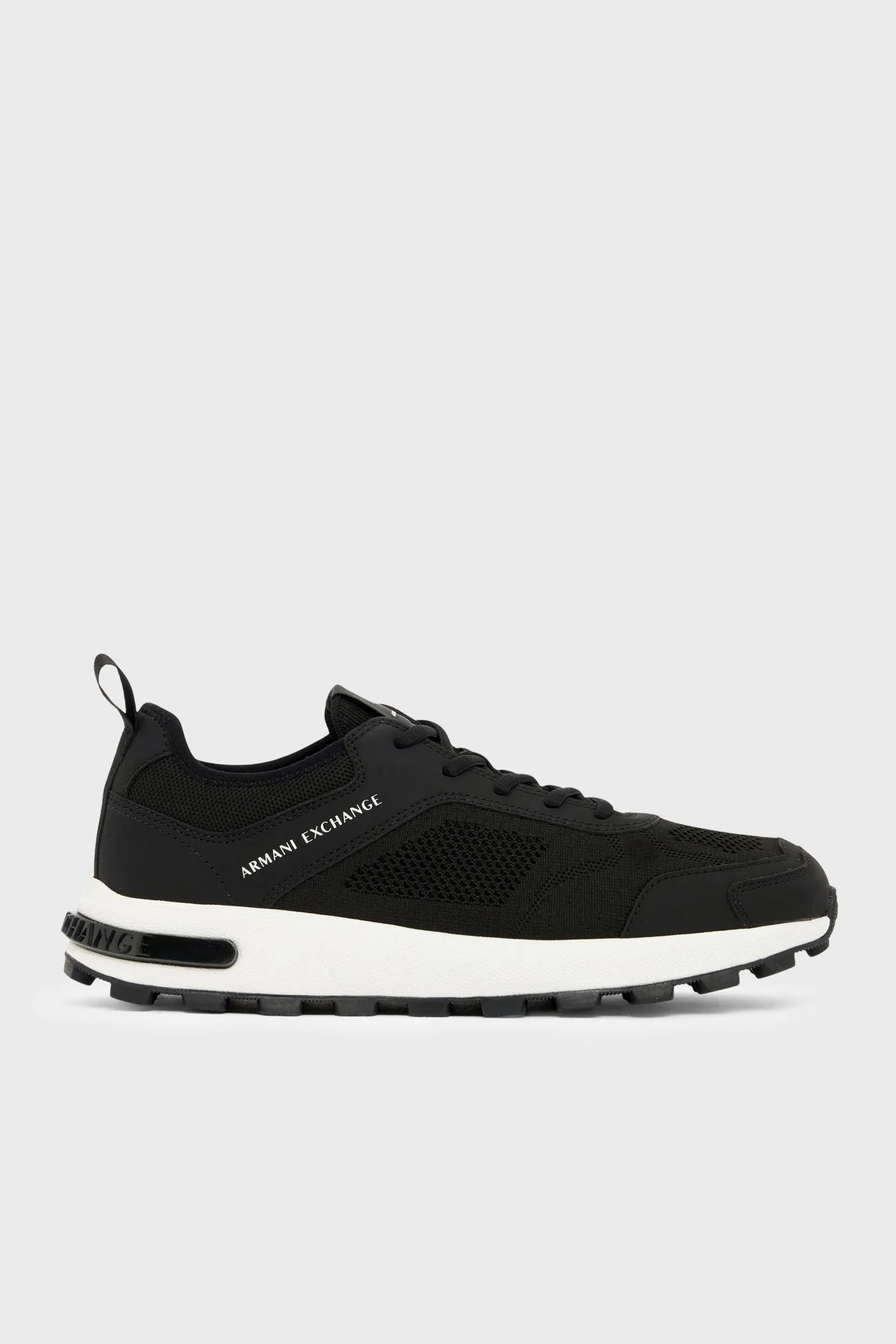 Armani Exchange Logolu Sneaker Erkek Ayakkabı XM003611 AF29101 UC001 Siyah - 1