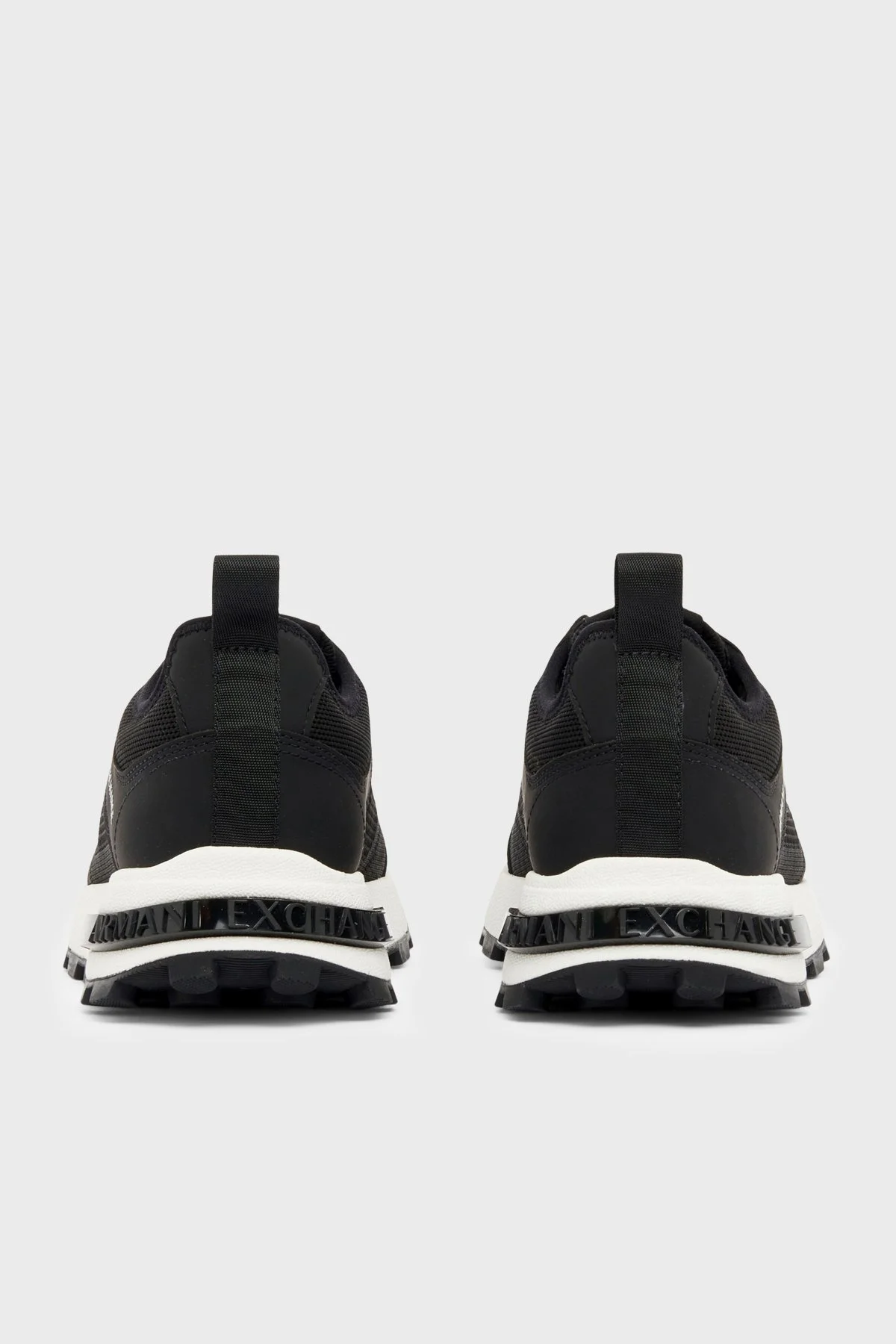 Armani Exchange Logolu Sneaker Erkek Ayakkabı XM003611 AF29101 UC001 Siyah - 3