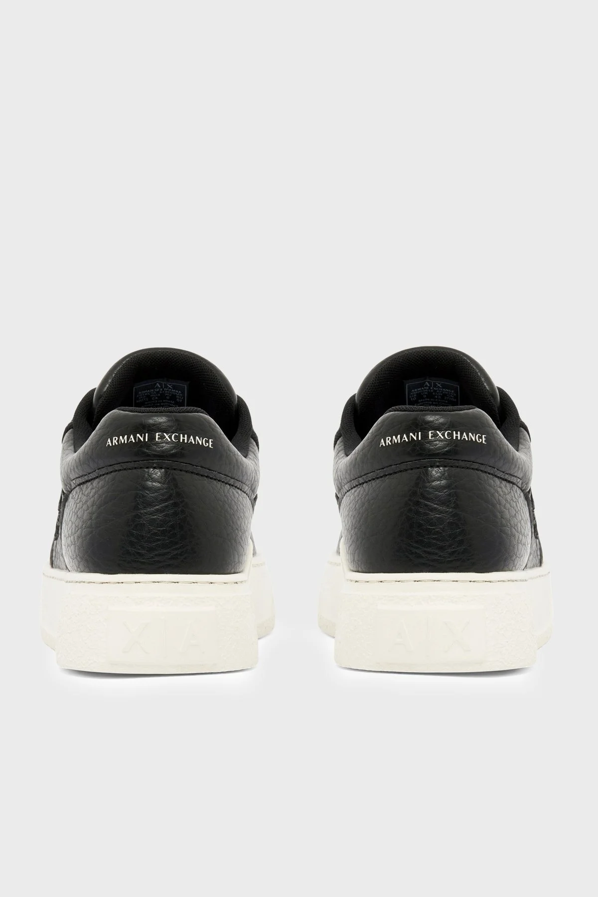 Armani Exchange Logolu Sneaker Erkek Ayakkabı XM003614 AF29103 UC001 Siyah - 4