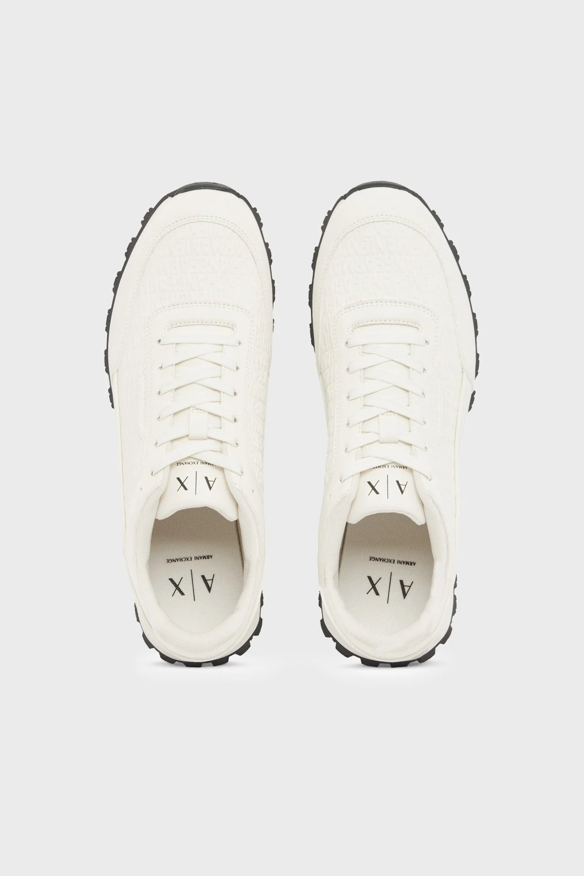 Armani Exchange Logolu Sneaker Erkek Ayakkabı XM003644 AF29408 U0003 Beyaz - 3