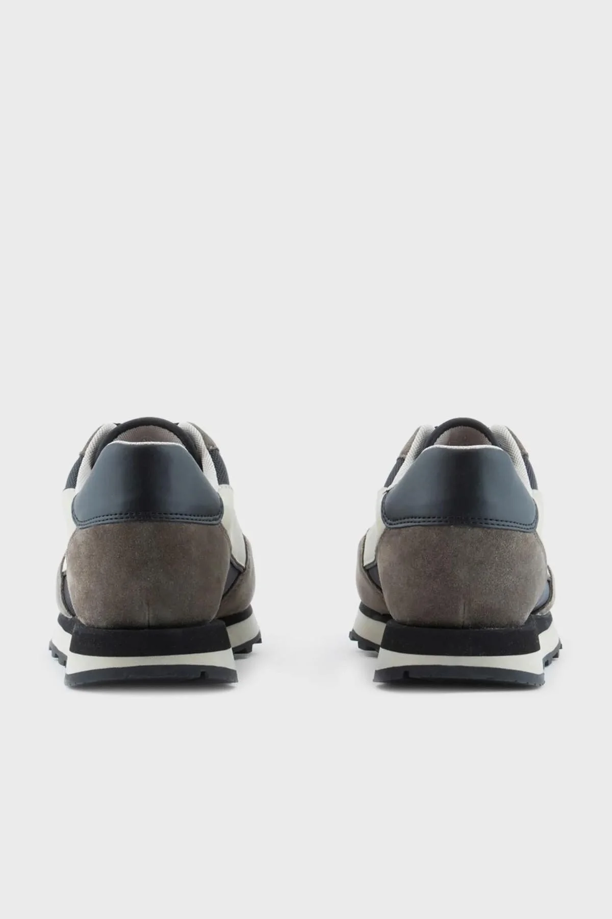 Armani Exchange Logolu Sneaker Erkek Ayakkabı XUX083 XV263 T080 SİYAH - 4