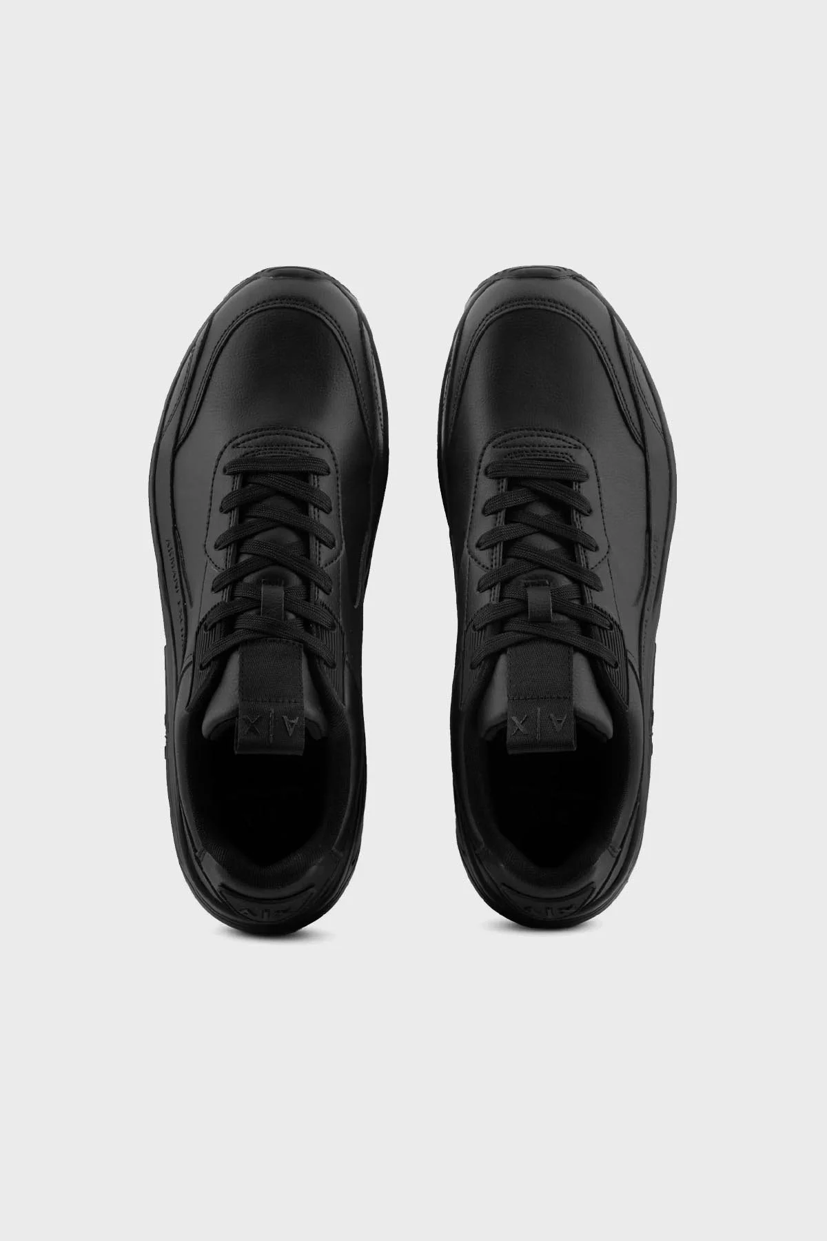 Armani Exchange Logolu Sneaker Erkek Ayakkabı XUX121 XV768 00002 SİYAH - 3