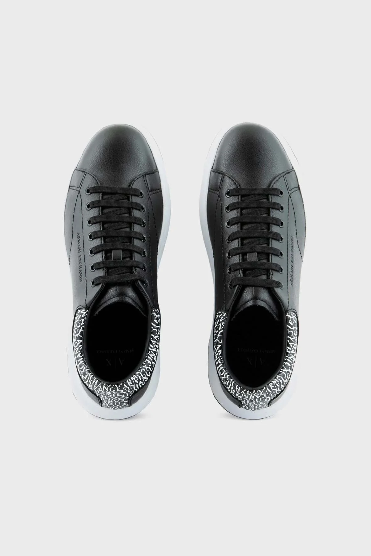 Armani Exchange Logolu Sneaker Erkek Ayakkabı XUX123 XV761 00002 SİYAH - 3