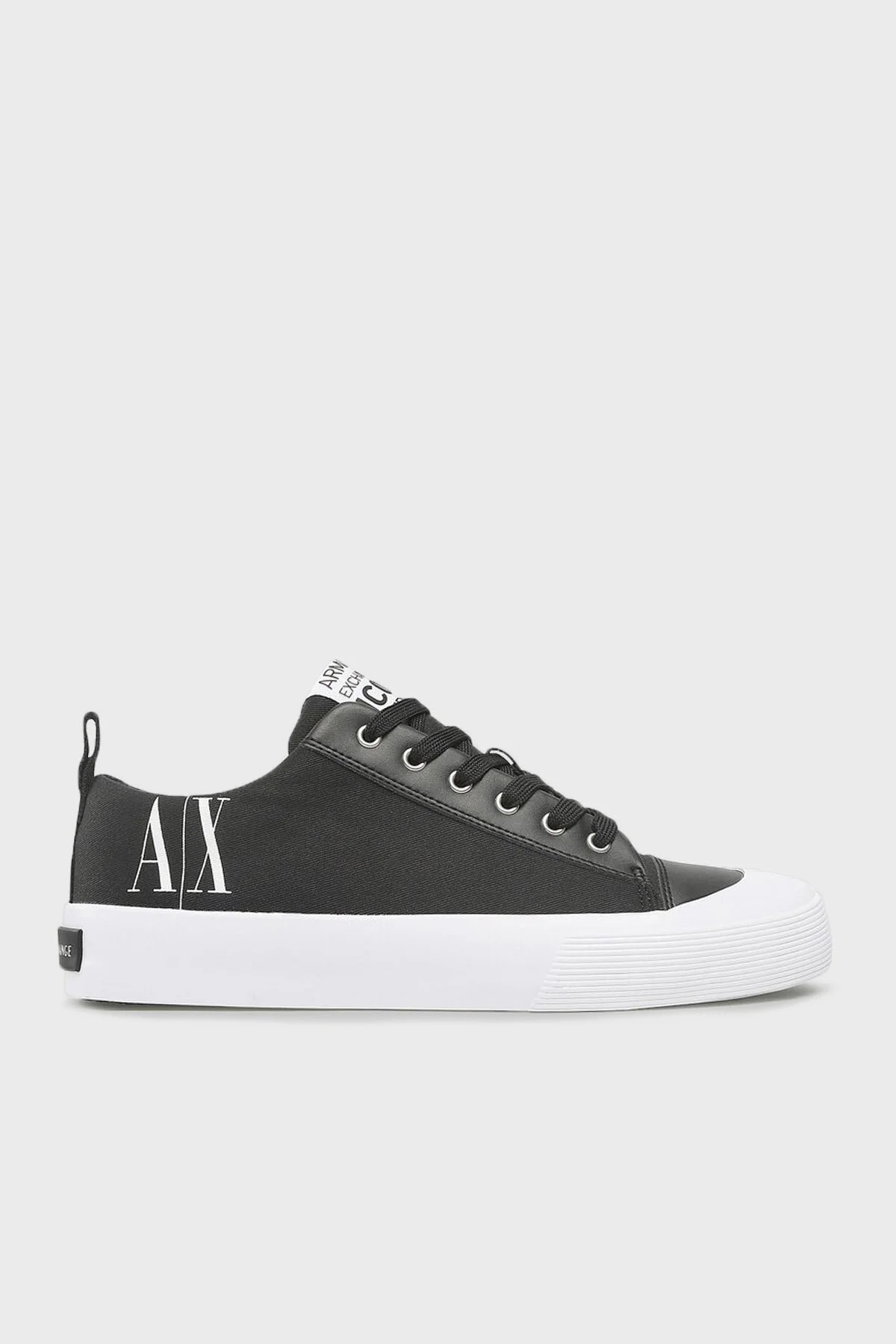 Armani Exchange Logolu Sneaker Erkek Ayakkabı XUX140 XV591 00002 SİYAH - 1