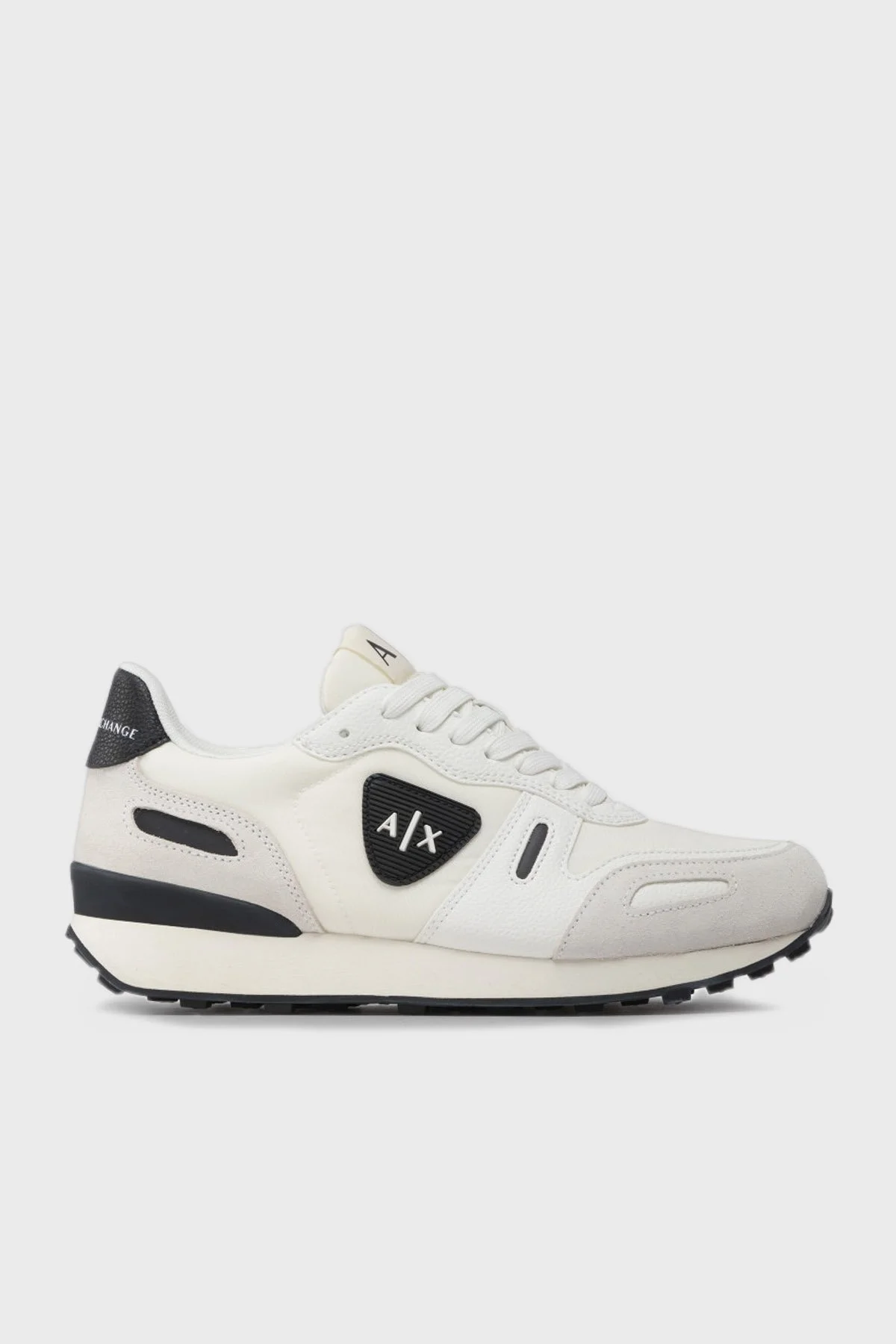 Armani Exchange Logolu Sneaker Erkek Ayakkabı XUX149 XV607 N480 BEJ - 1