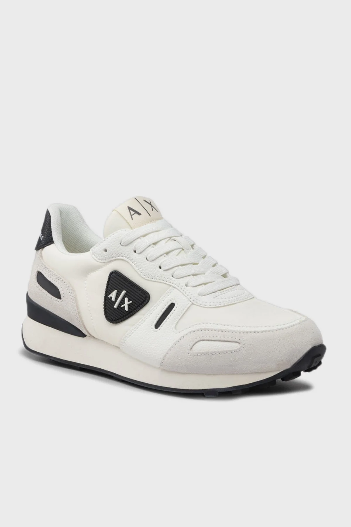 Armani Exchange Logolu Sneaker Erkek Ayakkabı XUX149 XV607 N480 BEJ - 6