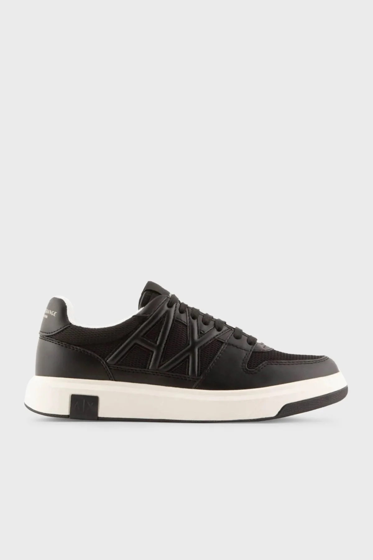 Armani Exchange Logolu Sneaker Erkek Ayakkabı XUX161 XV645 00002 SİYAH - 1