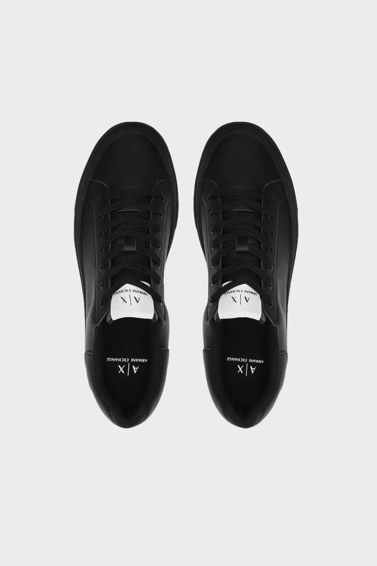 Armani Exchange Logolu Sneaker Erkek Ayakkabı XUX166 XV653 K001 SİYAH - 4