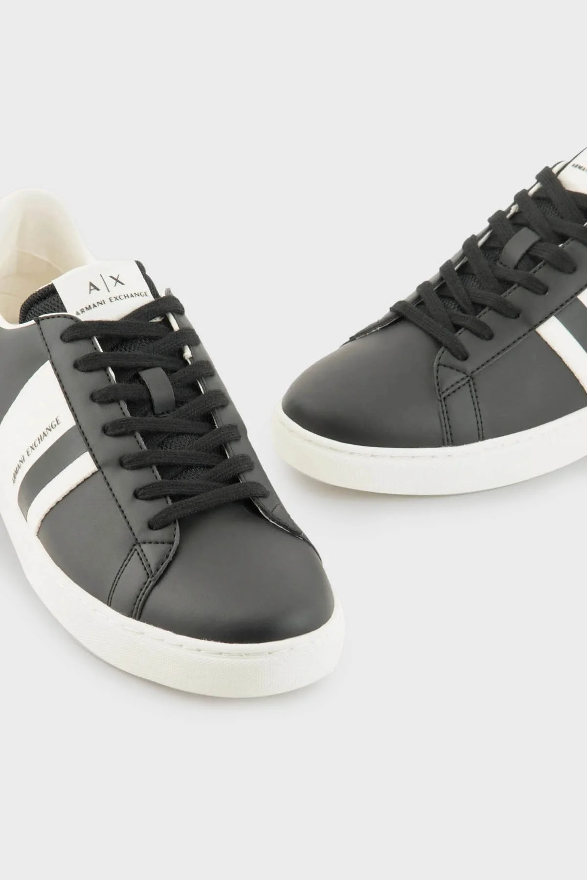 Armani Exchange Logolu Sneaker Erkek Ayakkabı XUX173 XV666 N814 SİYAH - 11