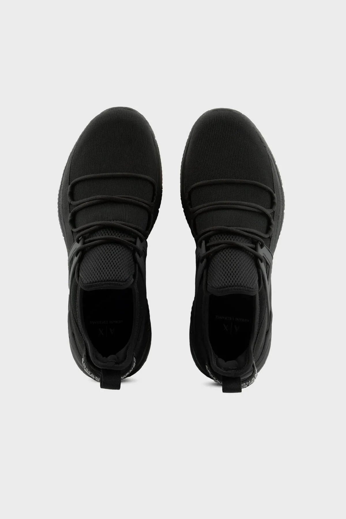 Armani Exchange Logolu Sneaker Erkek Ayakkabı XUX190 XV777 00002 SİYAH - 3