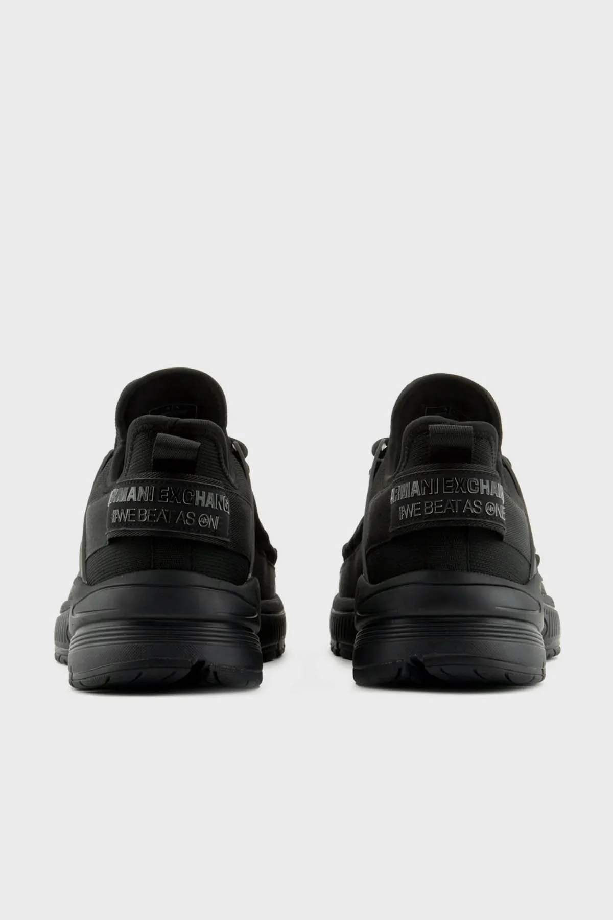Armani Exchange Logolu Sneaker Erkek Ayakkabı XUX190 XV777 00002 SİYAH - 4