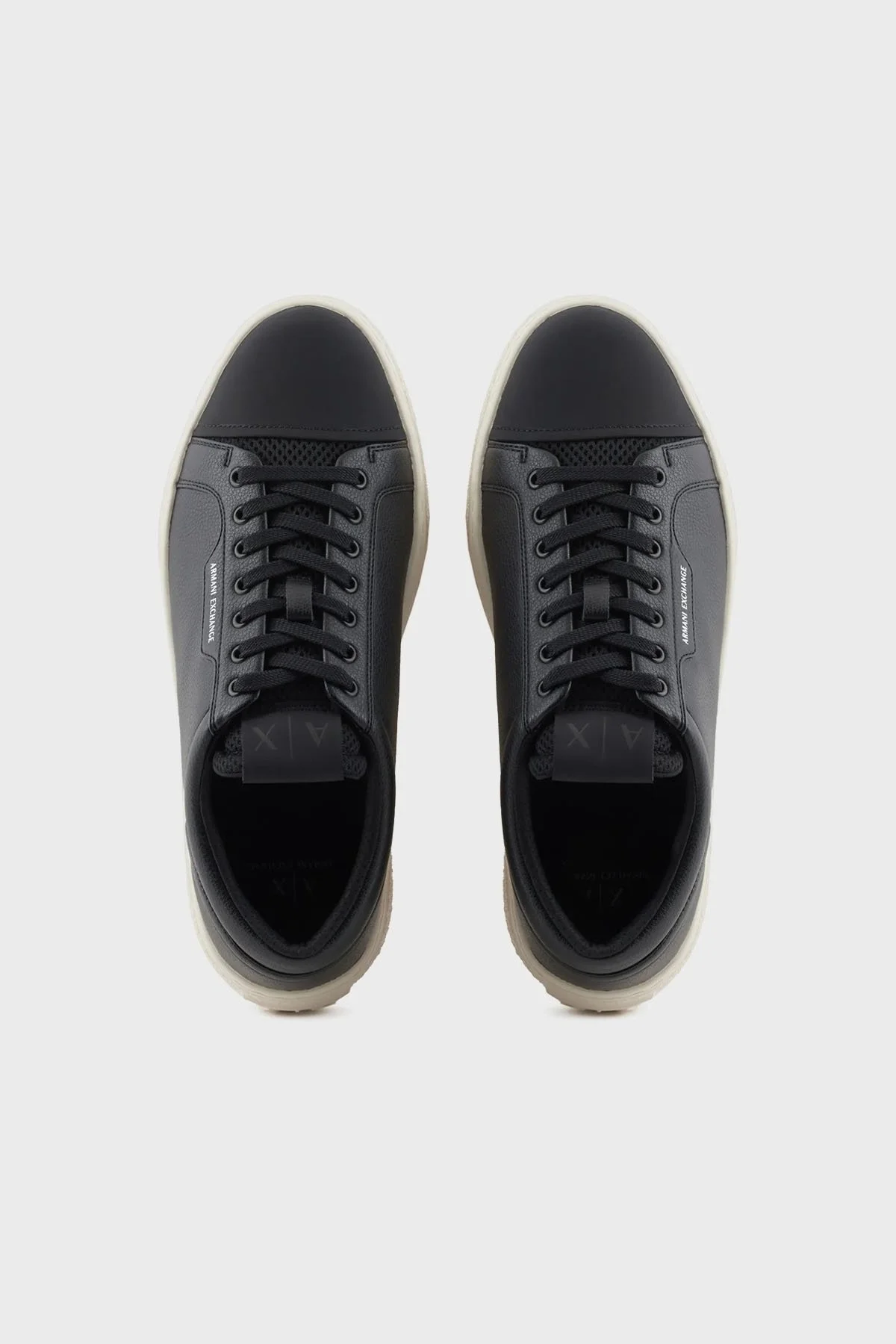 Armani Exchange Logolu Sneaker Erkek Ayakkabı XUX195 XV794 00002 SİYAH - 3