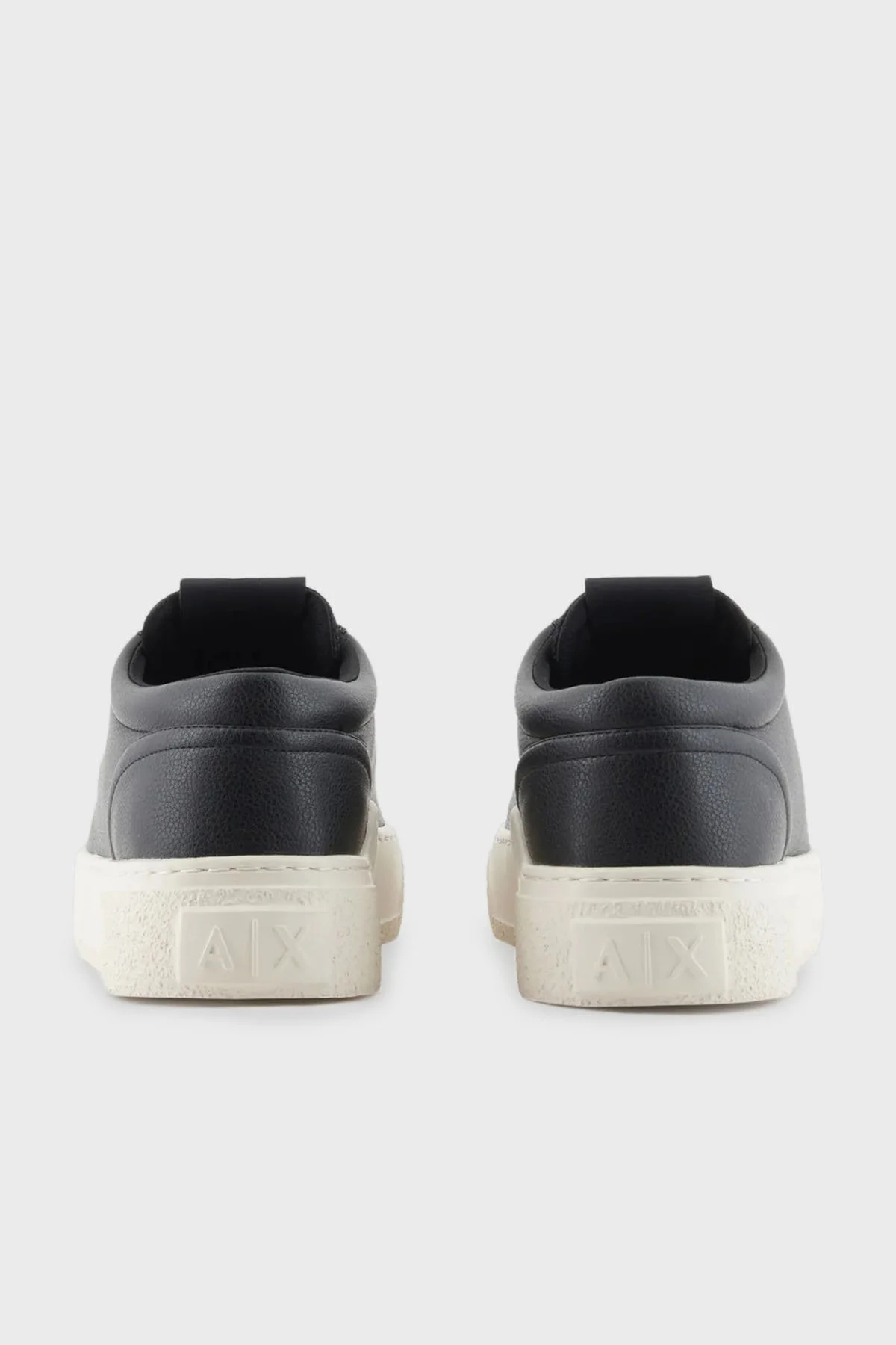 Armani Exchange Logolu Sneaker Erkek Ayakkabı XUX195 XV794 00002 SİYAH - 4