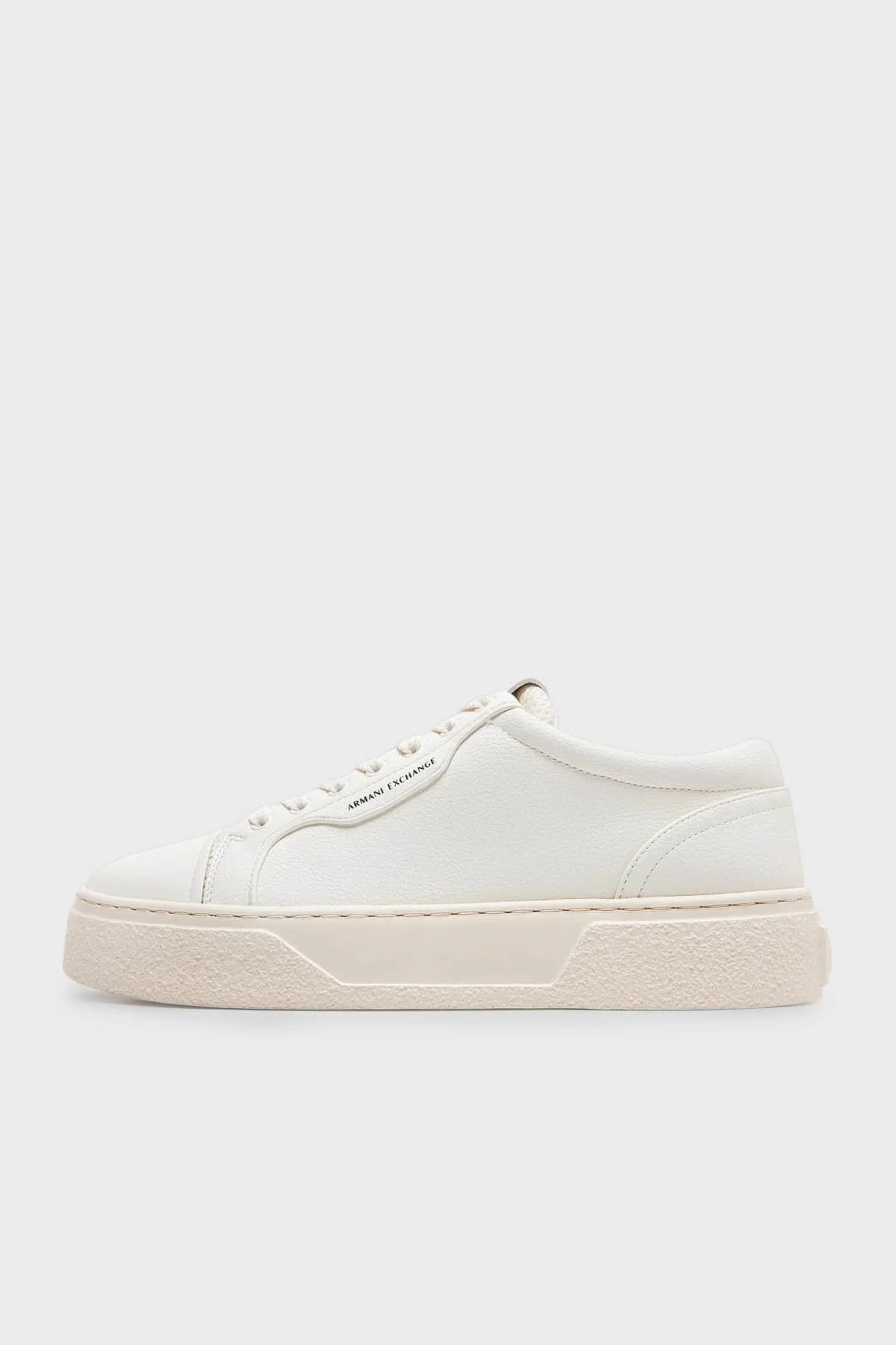 Armani Exchange Logolu Sneaker Erkek Ayakkabı XUX195 XV794 00894 BEYAZ - 2
