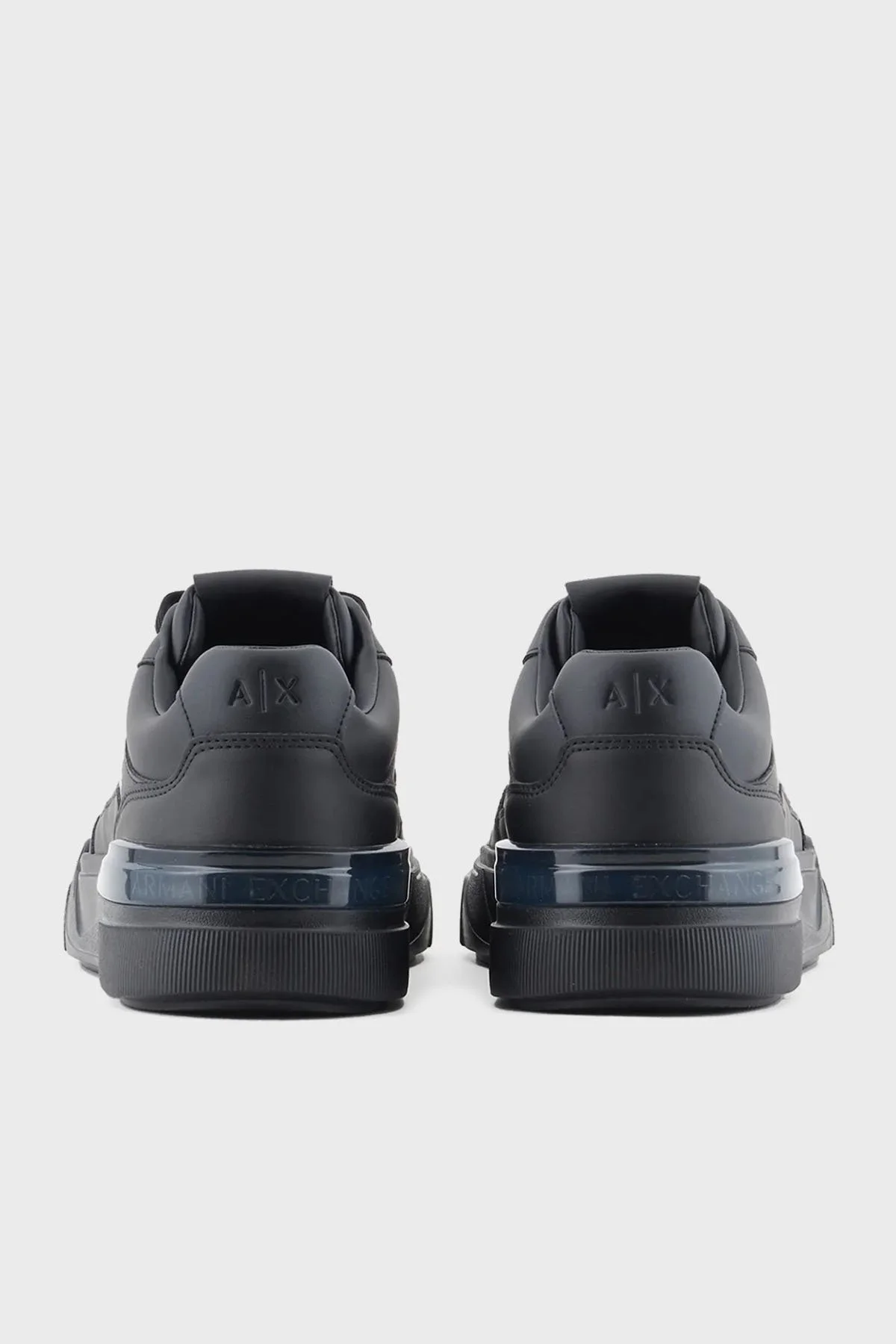 Armani Exchange Logolu Sneaker Erkek Ayakkabı XUX219 XV857 00002 SİYAH - 4