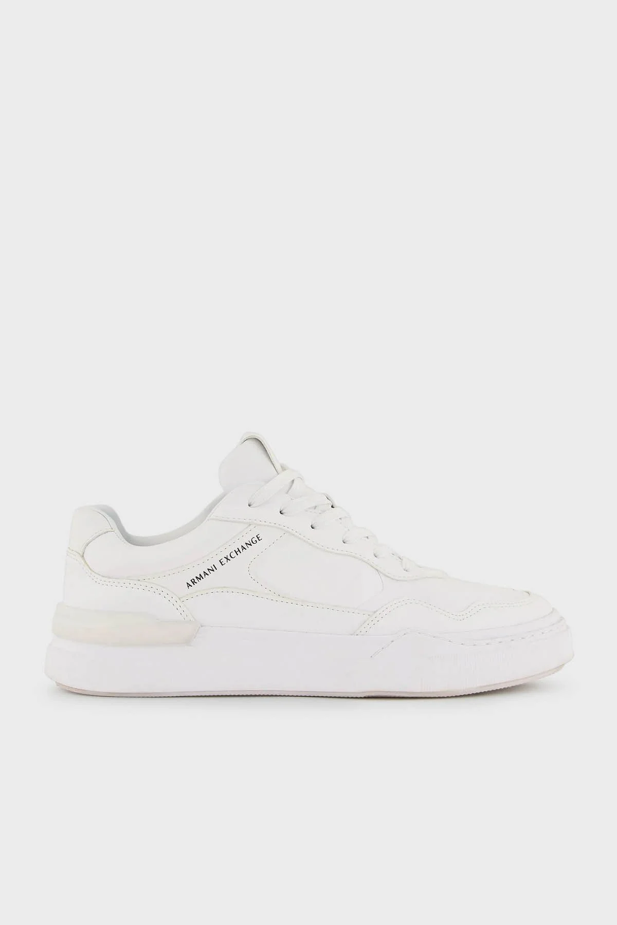 Armani Exchange Logolu Sneaker Erkek Ayakkabı XUX219 XV857 01015 BEYAZ - 7