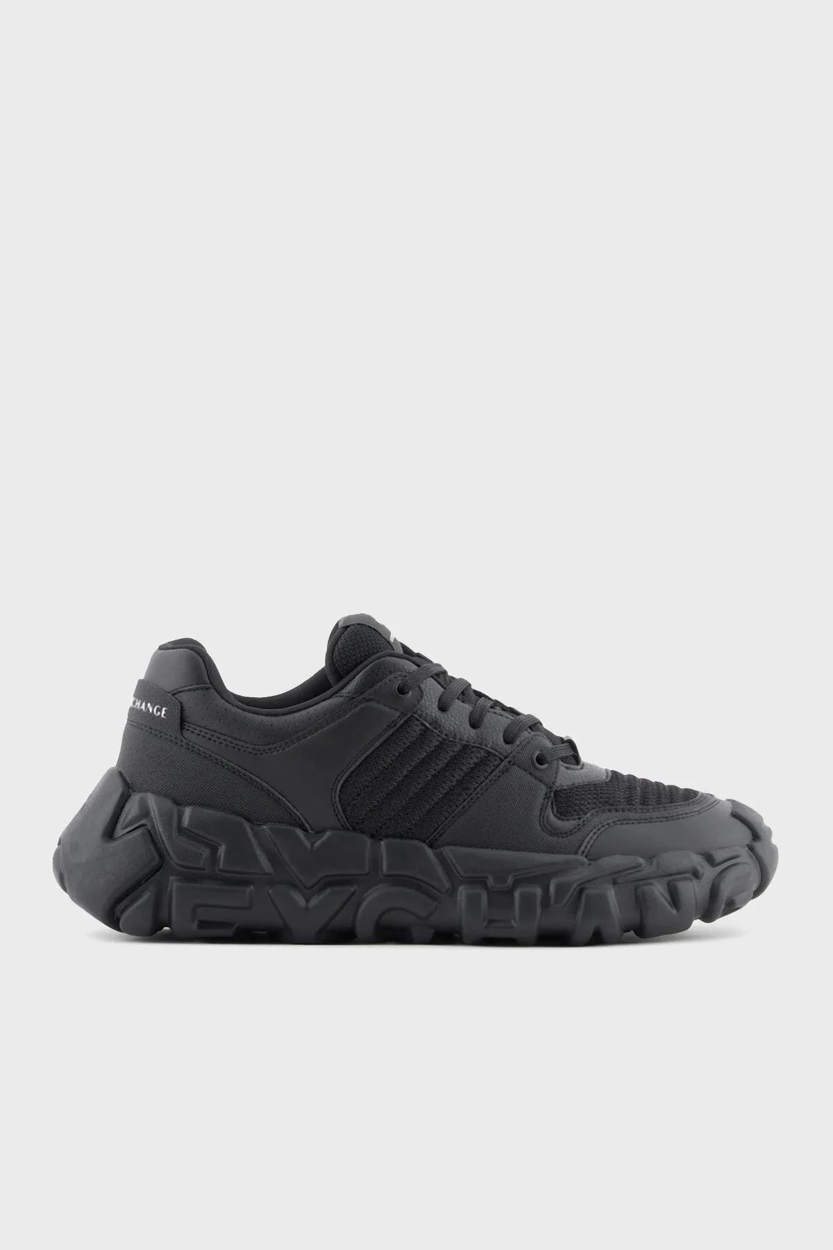 Armani Exchange Logolu Sneaker Erkek Ayakkabı XUX234 XV872 00002 SİYAH - 1