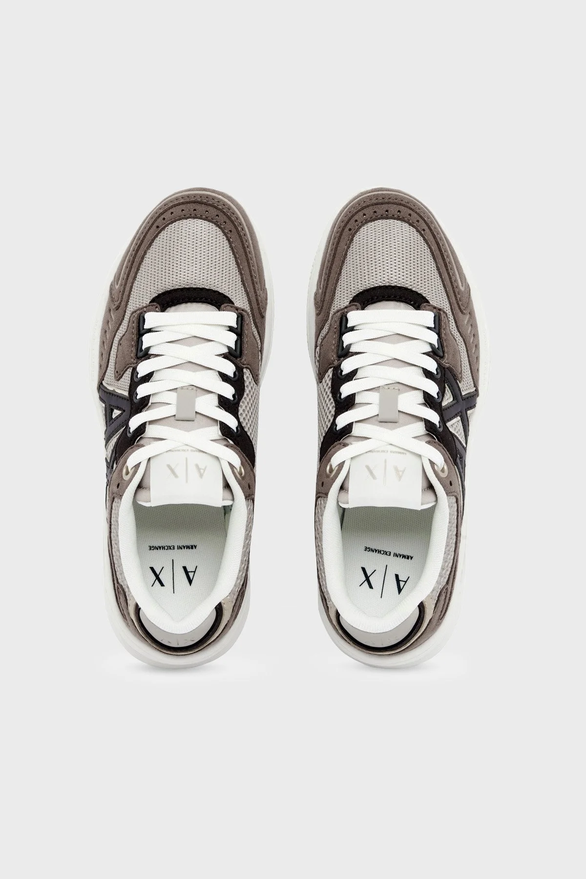 Armani Exchange Logolu Sneaker Kadın Ayakkabı XW002153 AF22757 M6459 Taba-kahve - 3