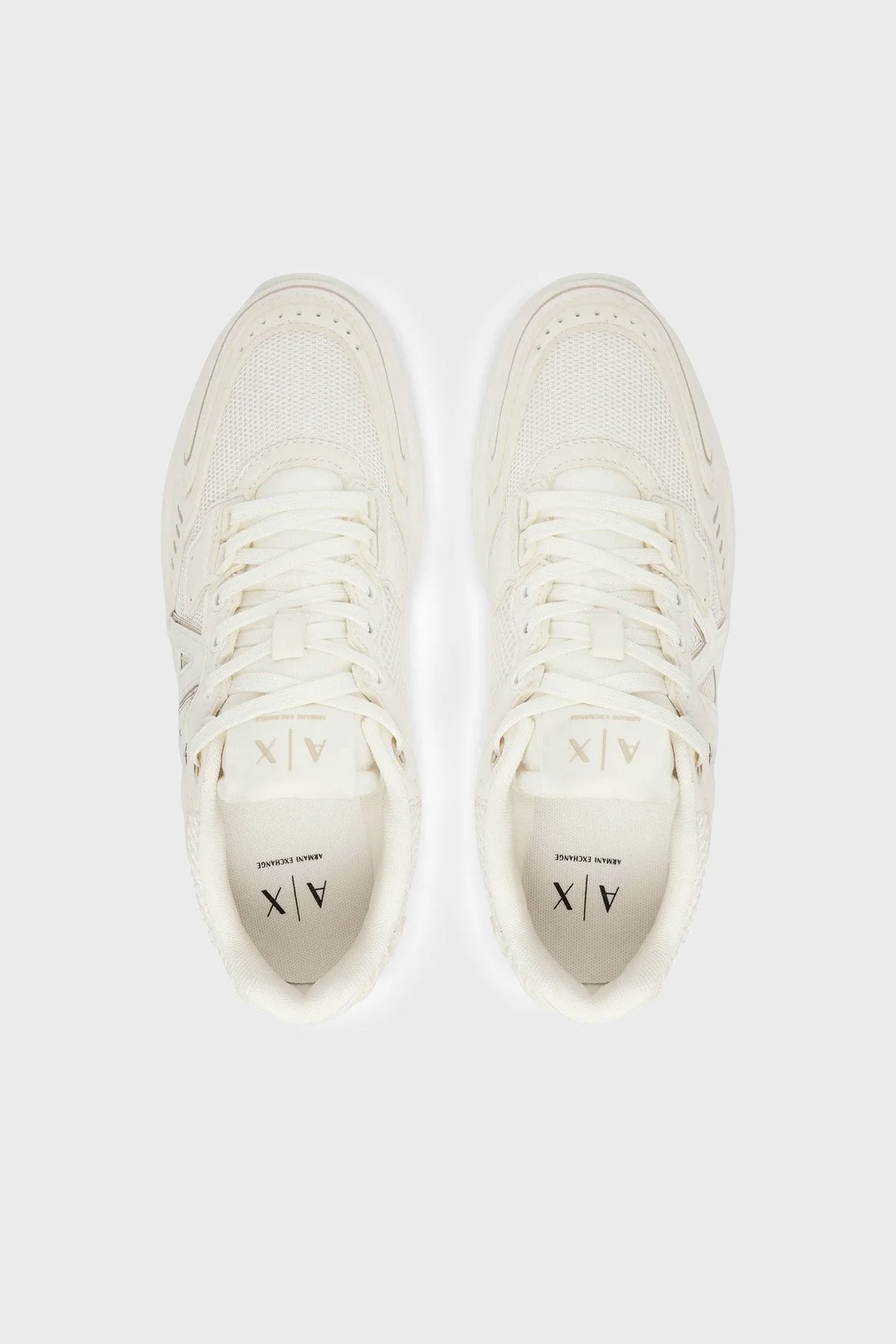 Armani Exchange Logolu Sneaker Kadın Ayakkabı XW002153 AF22757 MZ128 BEJ - 4