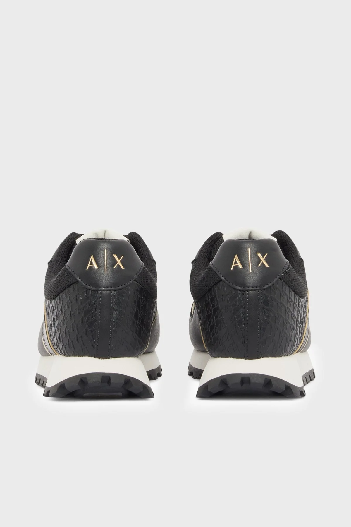 Armani Exchange Logolu Sneaker Kadın Ayakkabı XW002795 AF23061 MC077 SİYAH - 5