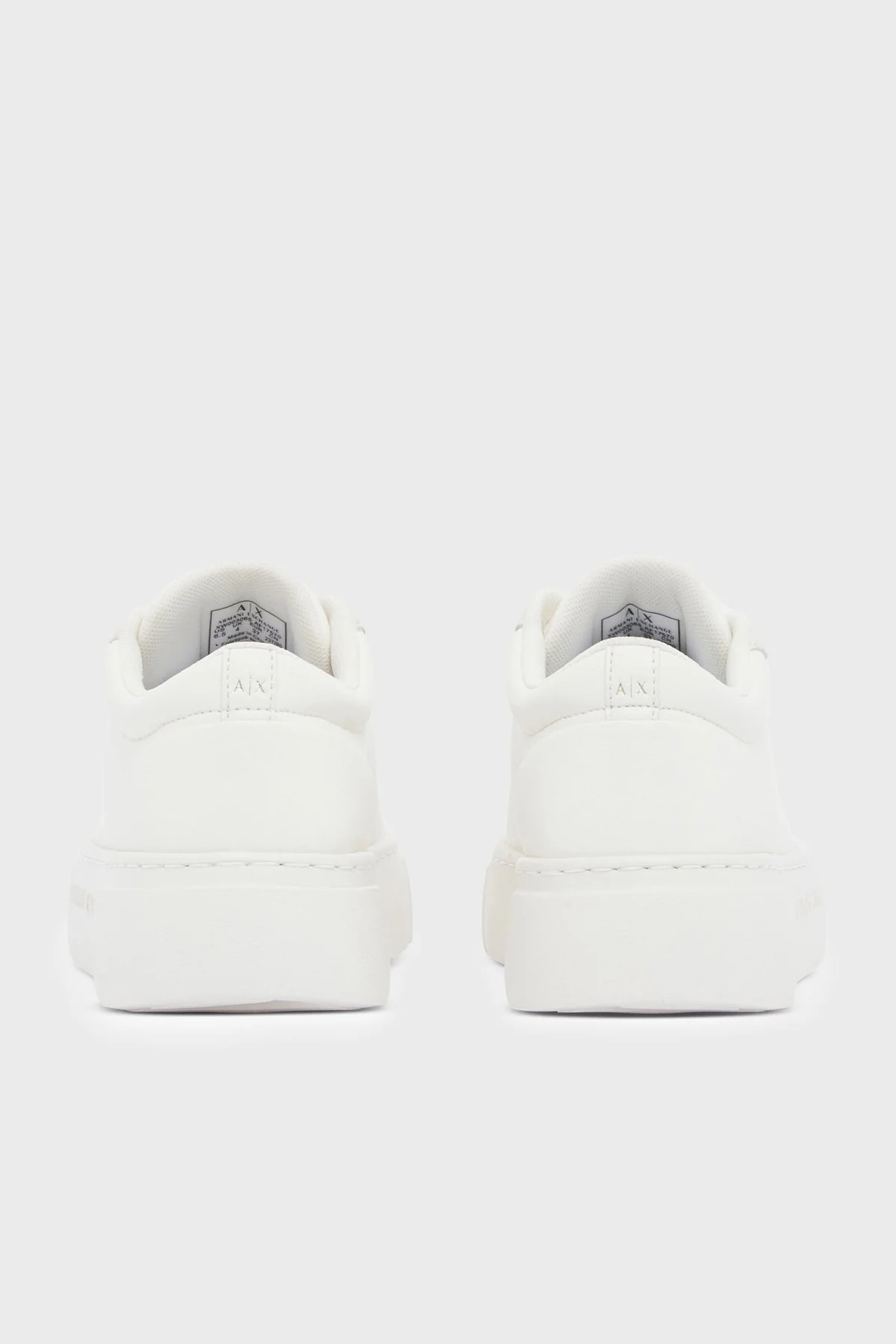 Armani Exchange Logolu Sneaker Kadın Ayakkabı XW003065 AF28674 U0011 Beyaz - 4