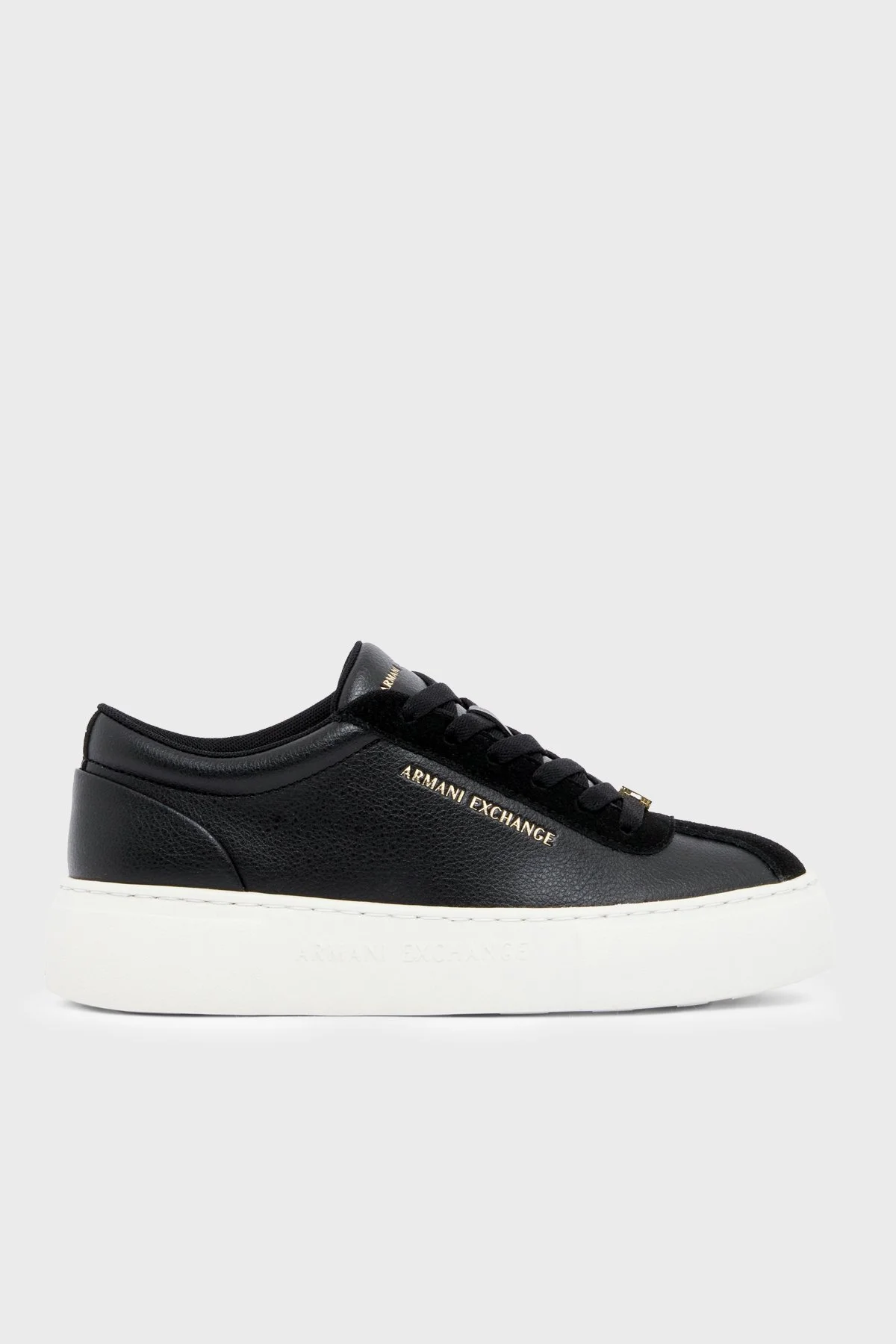 Armani Exchange Logolu Sneaker Kadın Ayakkabı XW003065 AF28674 UC001 Siyah - 1