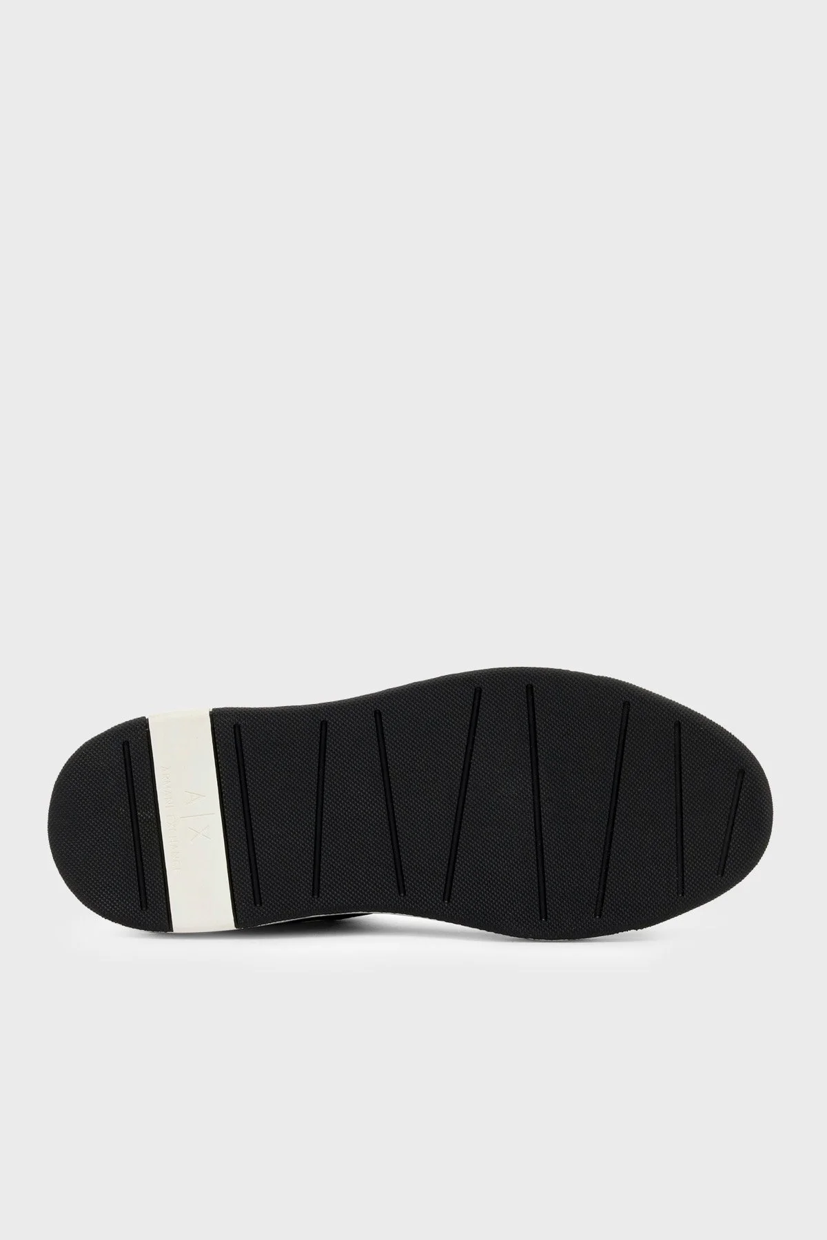 Armani Exchange Logolu Süet Detaylı Sneaker Erkek Ayakkabı XM003648 AF29508 MC482 Siyah-beyaz - 5