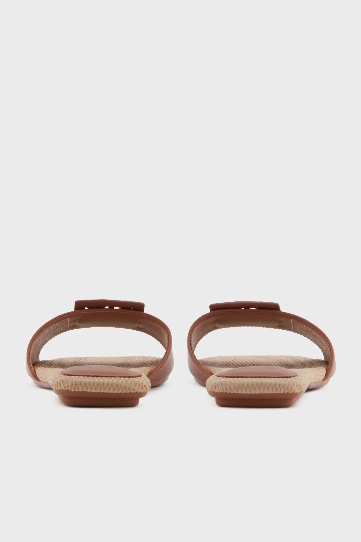 Armani Exchange Logolu Tek Bantlı Bayan Terlik XDP055 XV921 01816 CAMEL - 11