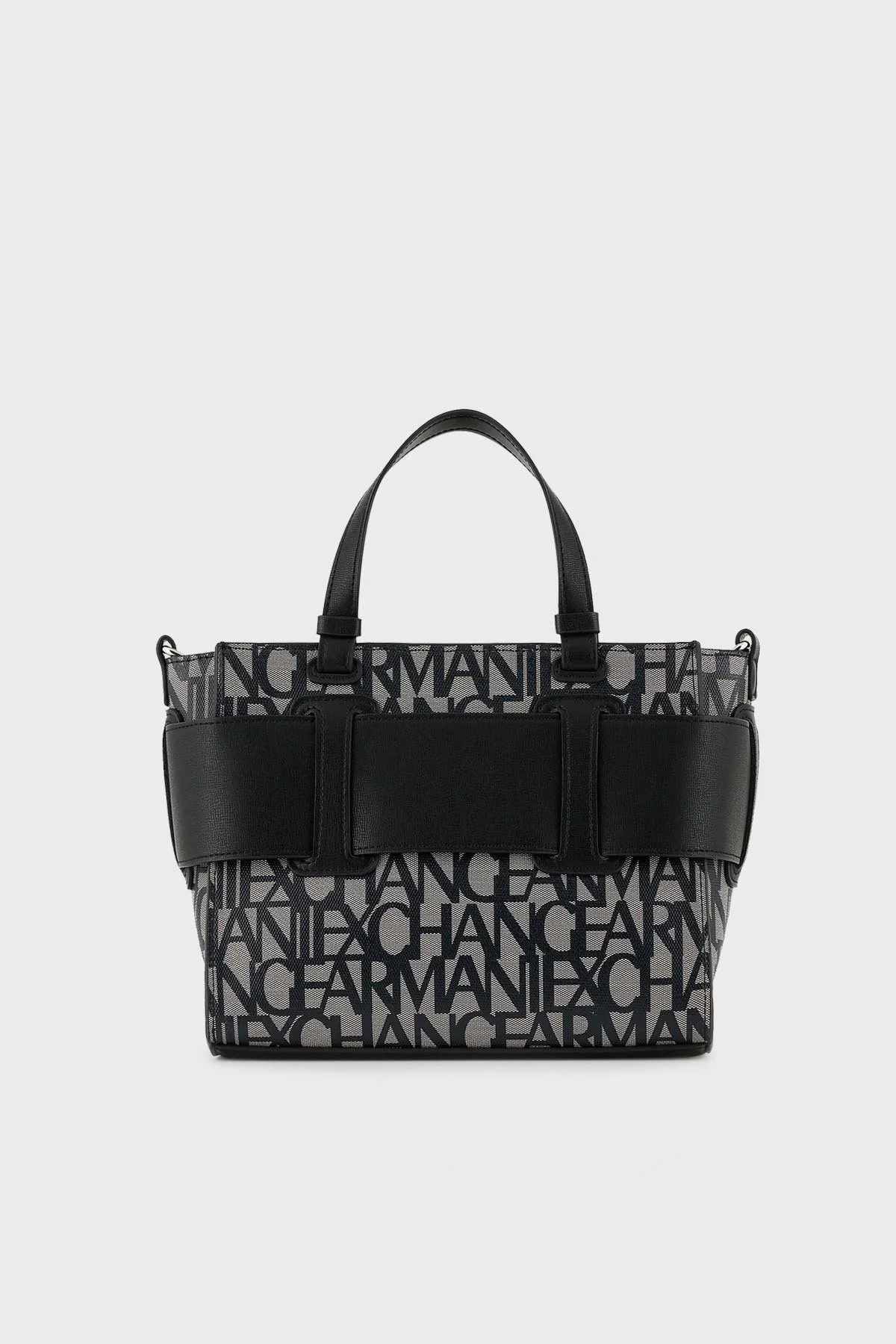 Armani Exchange Logolu Uzatma Askılı Kadın Çanta 942690 3F742 00850 Siyah-gri - 3