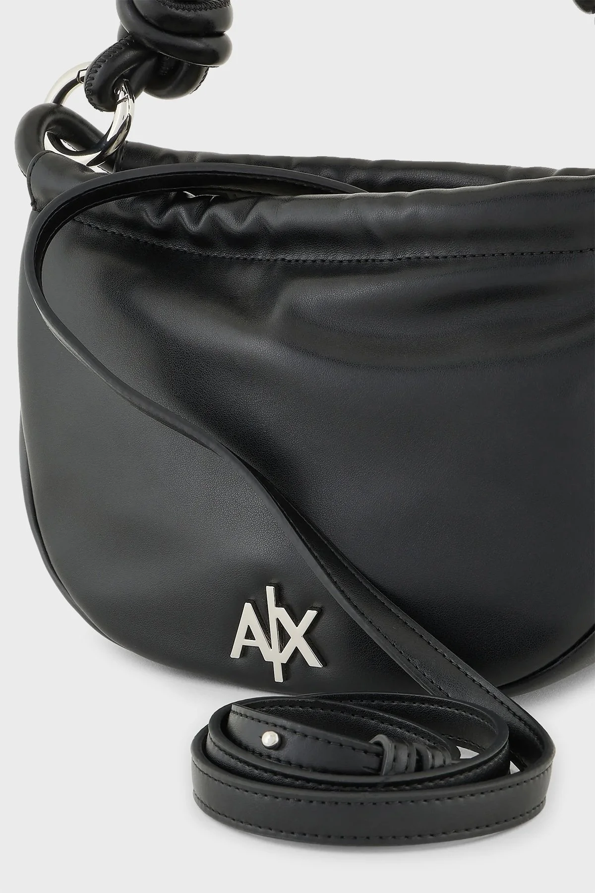 Armani Exchange Logolu Uzatma Askılı Bayan Çanta 942985 4R700 00020 SİYAH - 5
