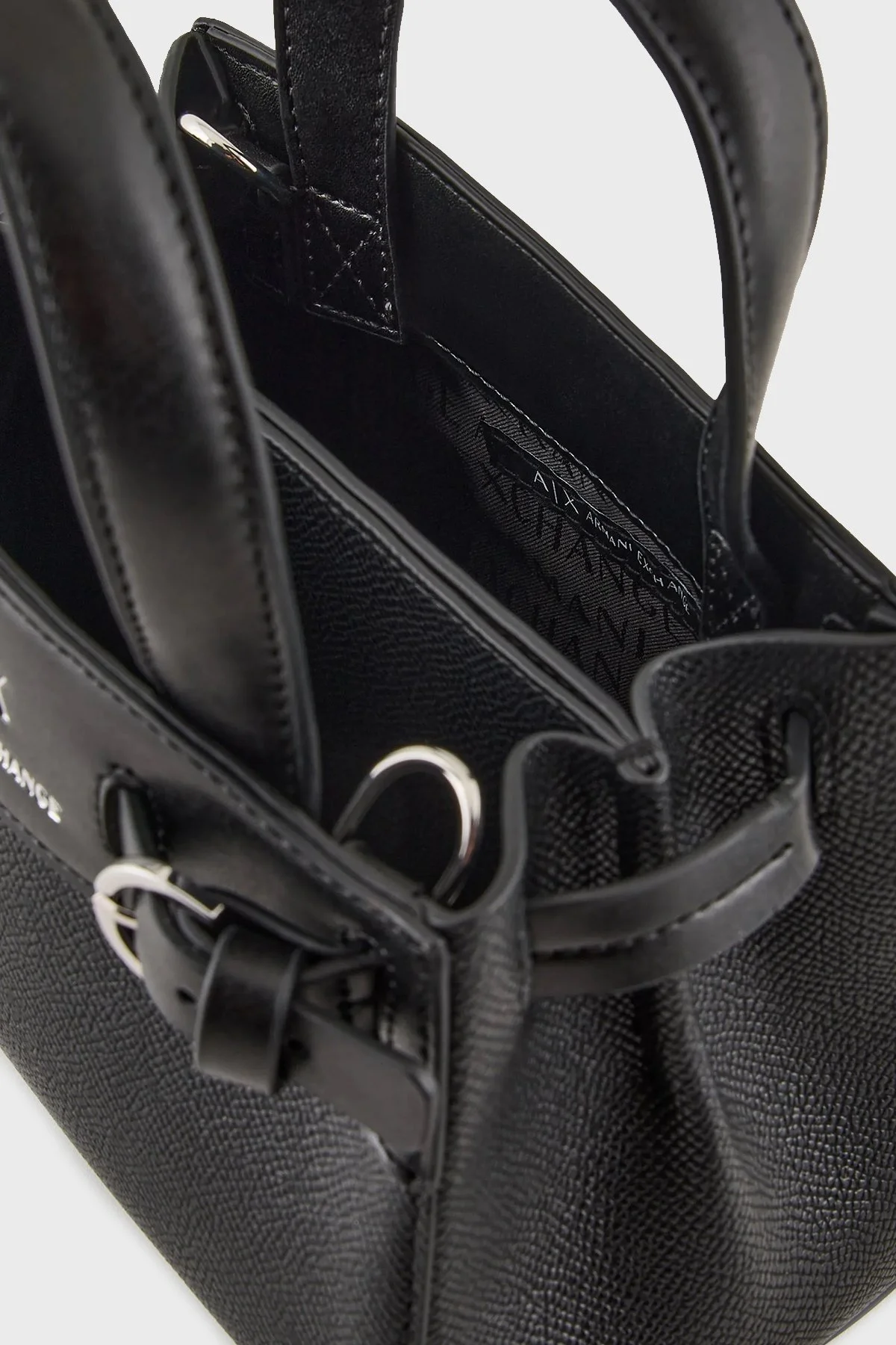 Armani Exchange Logolu Uzatma Askılı Bayan Çanta 949134 4R755 00020 SİYAH - 6