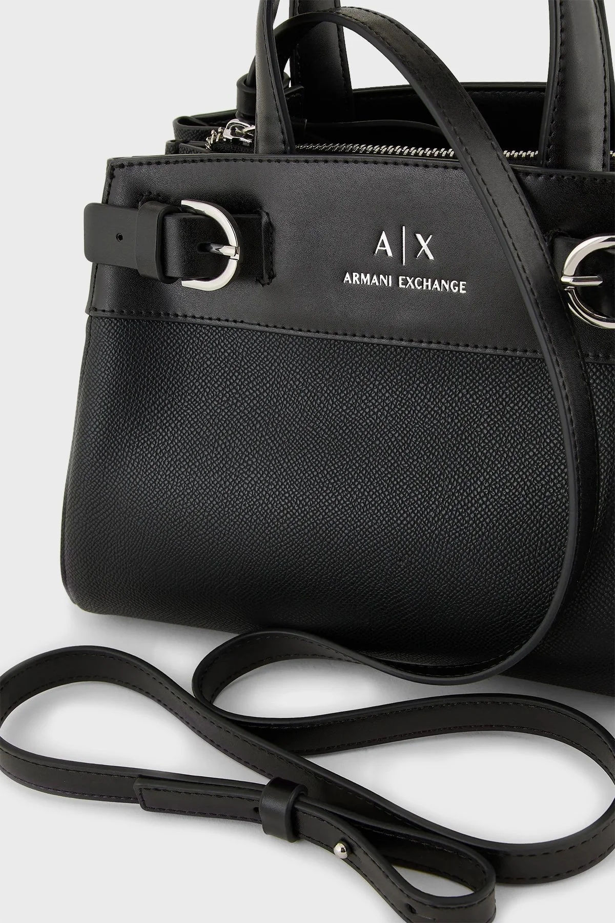 Armani Exchange Logolu Uzatma Askılı Bayan Çanta 949136 4R755 00020 SİYAH - 3