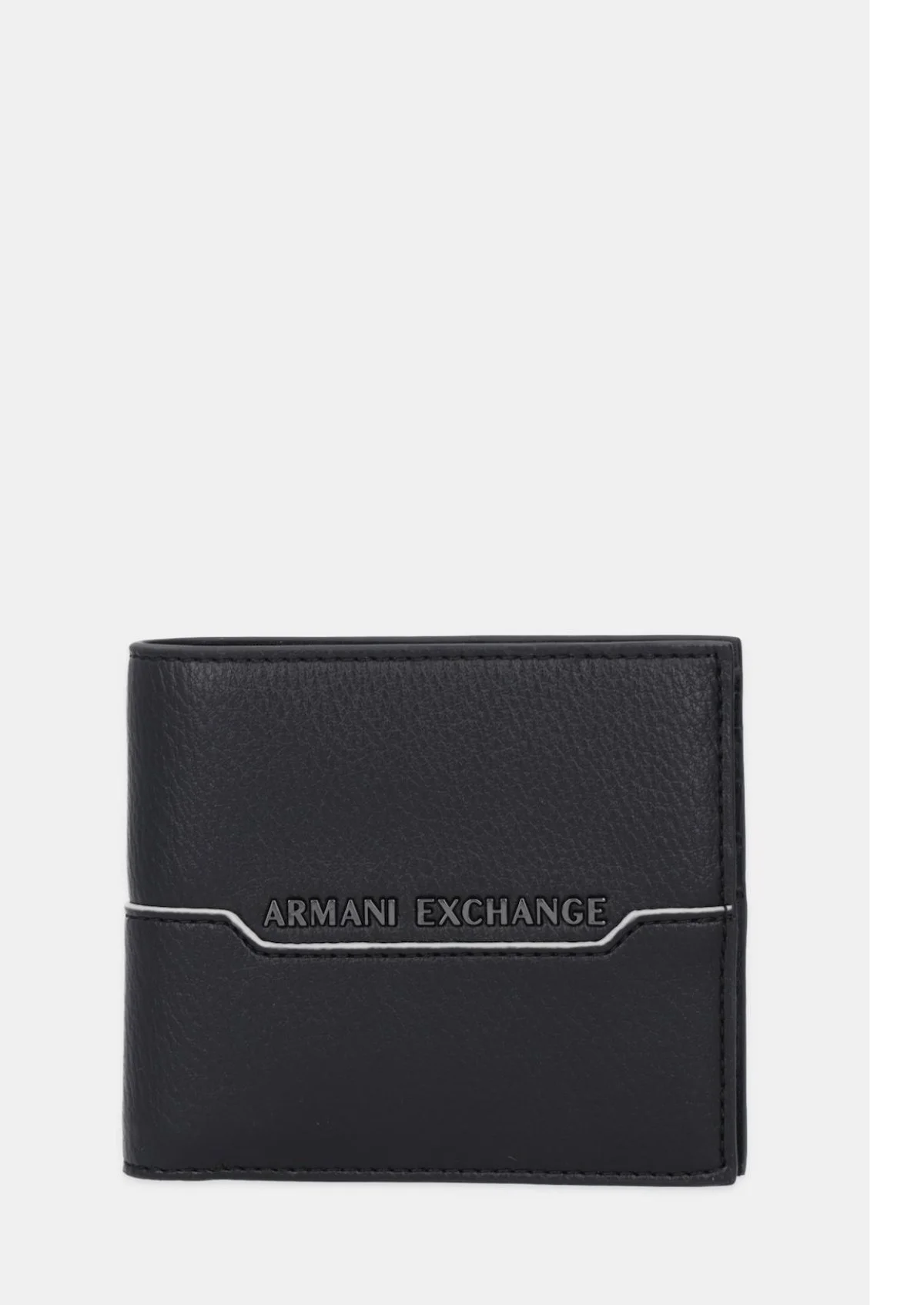Armani Exchange Logolu ve Şerit Detaylı Erkek Cüzdan XM000168 AF17205 MC105 SİYAH - 1