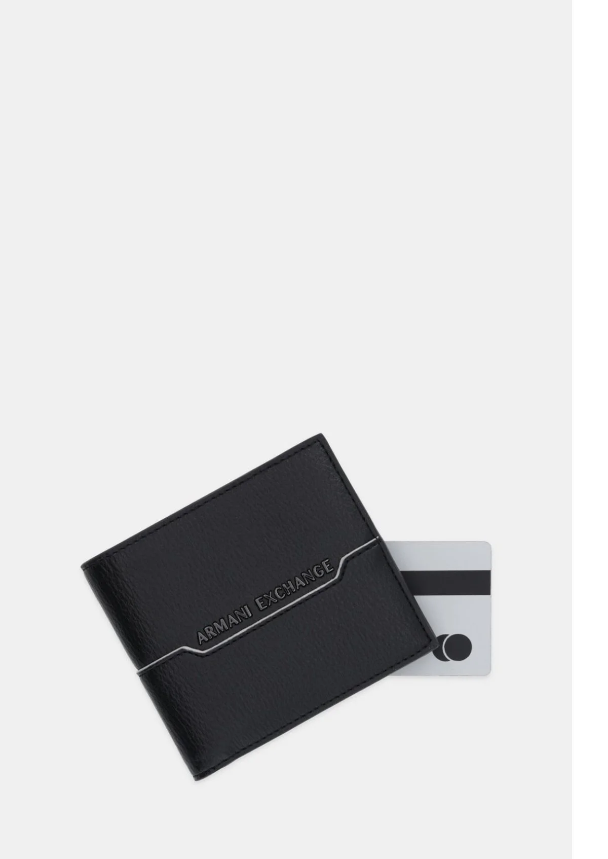 Armani Exchange Logolu ve Şerit Detaylı Erkek Cüzdan XM000168 AF17205 MC105 SİYAH - 4