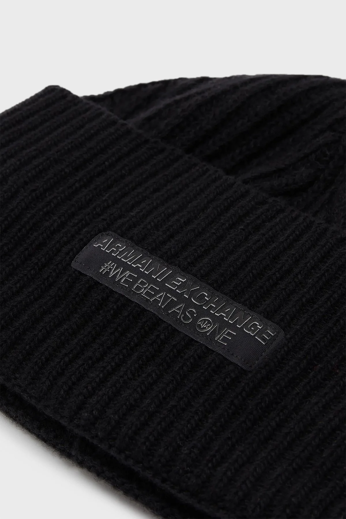 Armani Exchange Logolu Yünlü Erkek Bere 954660 3F300 00020 SİYAH - 3