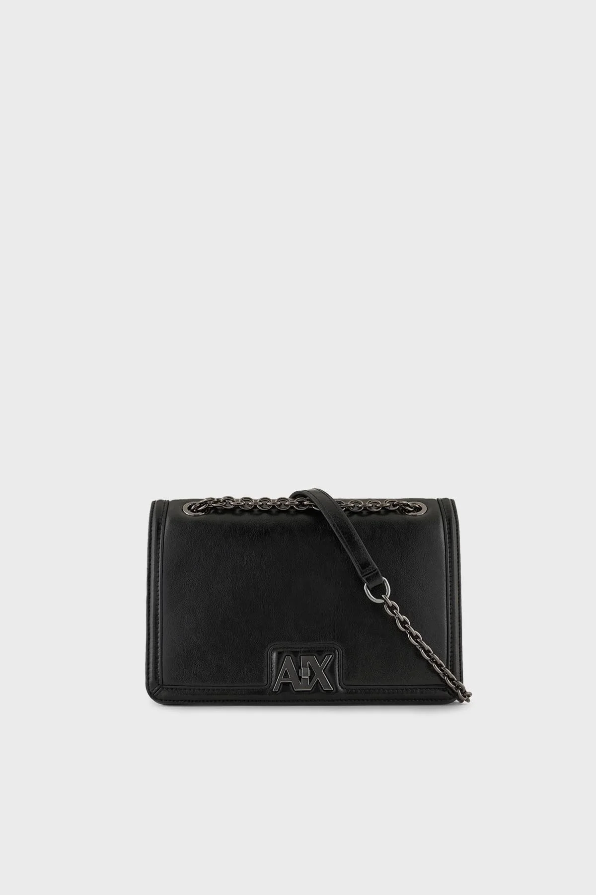 Armani Exchange Logolu Zincir Askılı Bayan Çanta 942833 4R701 00020 SİYAH - 1