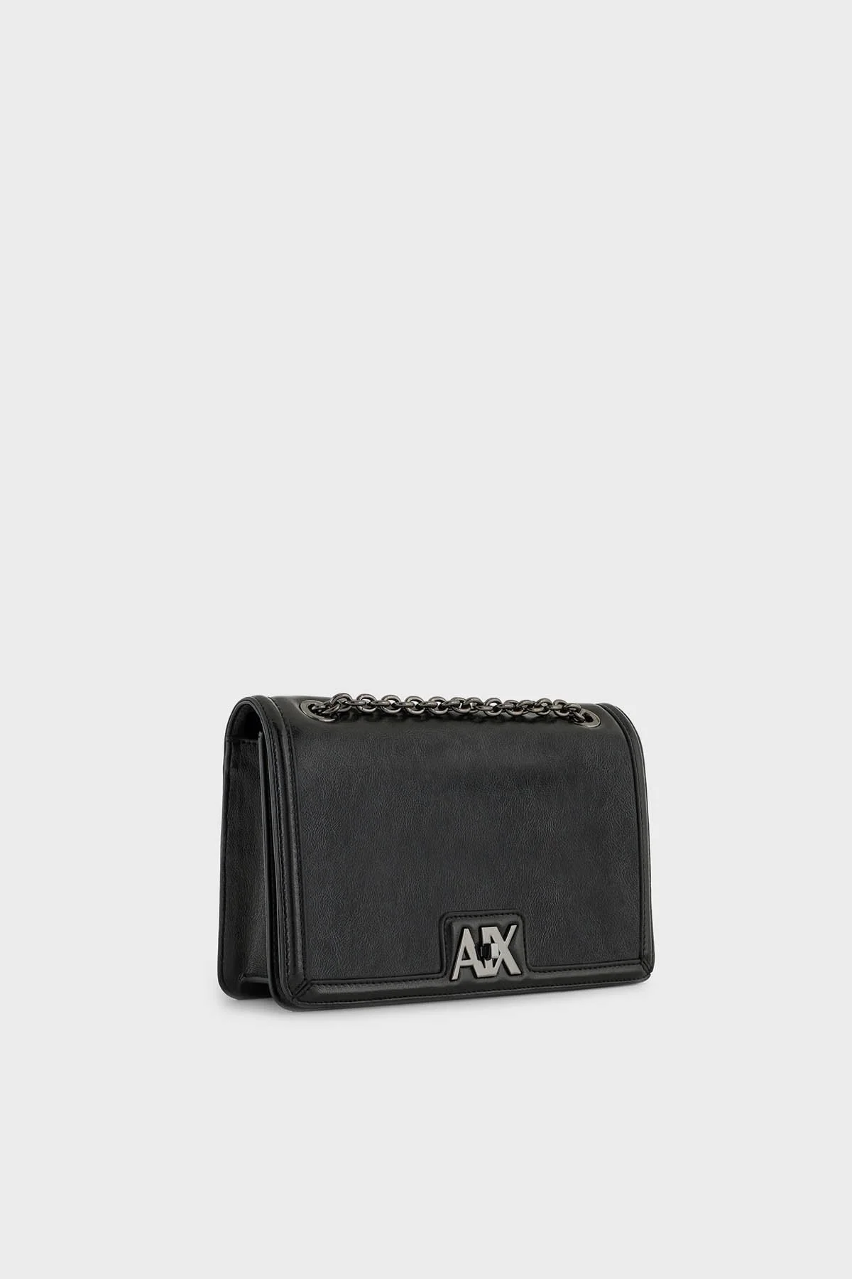 Armani Exchange Logolu Zincir Askılı Bayan Çanta 942833 4R701 00020 SİYAH - 6