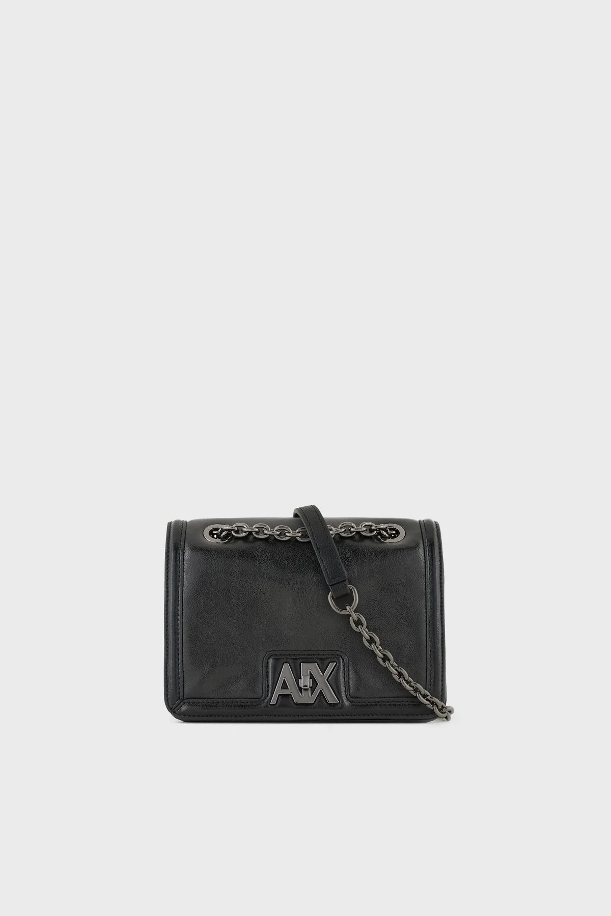 Armani Exchange Logolu Zincir Askılı Bayan Çanta 942986 4R701 00020 SİYAH - 1
